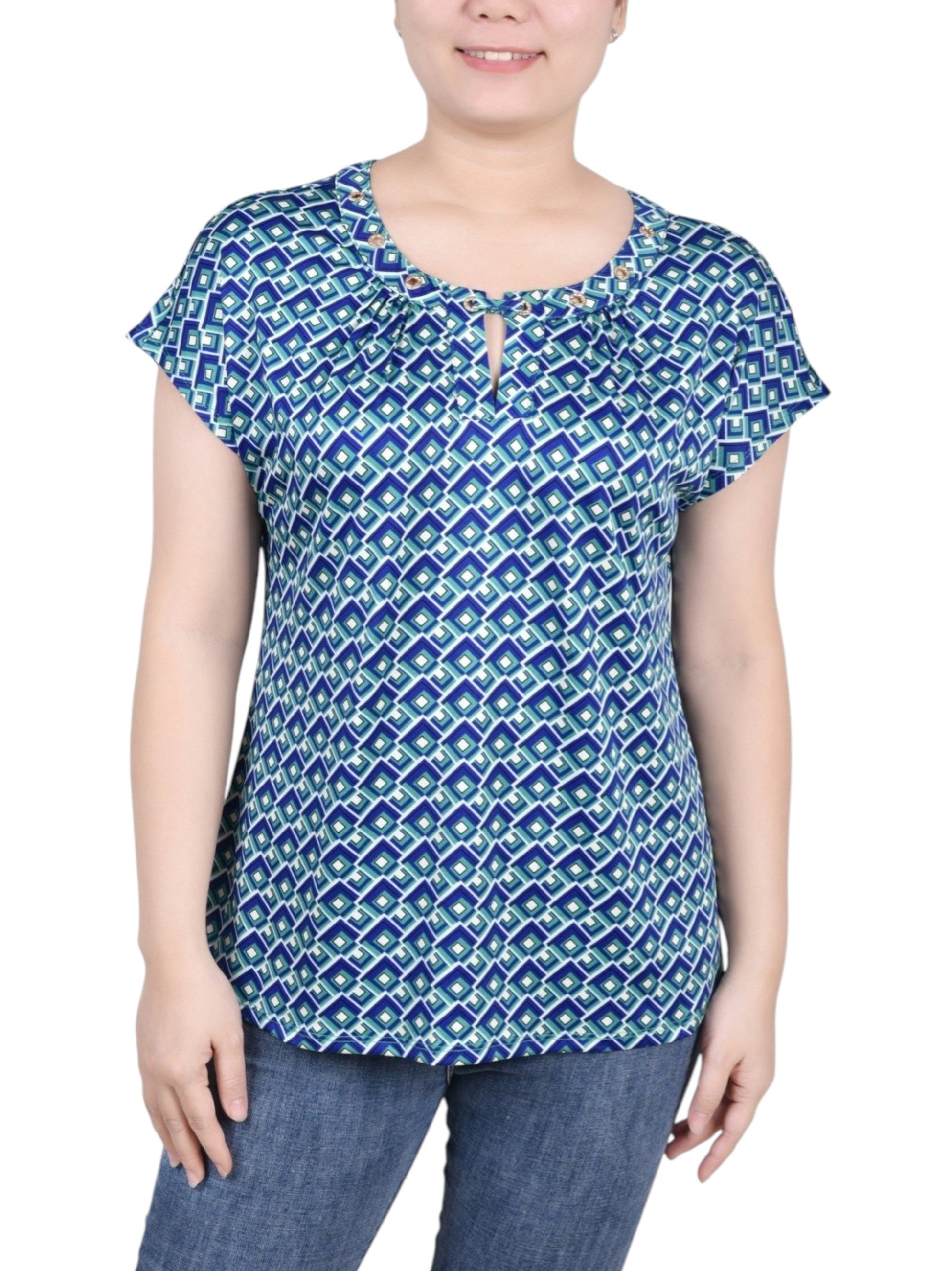 Women's Graphic Top,Multi