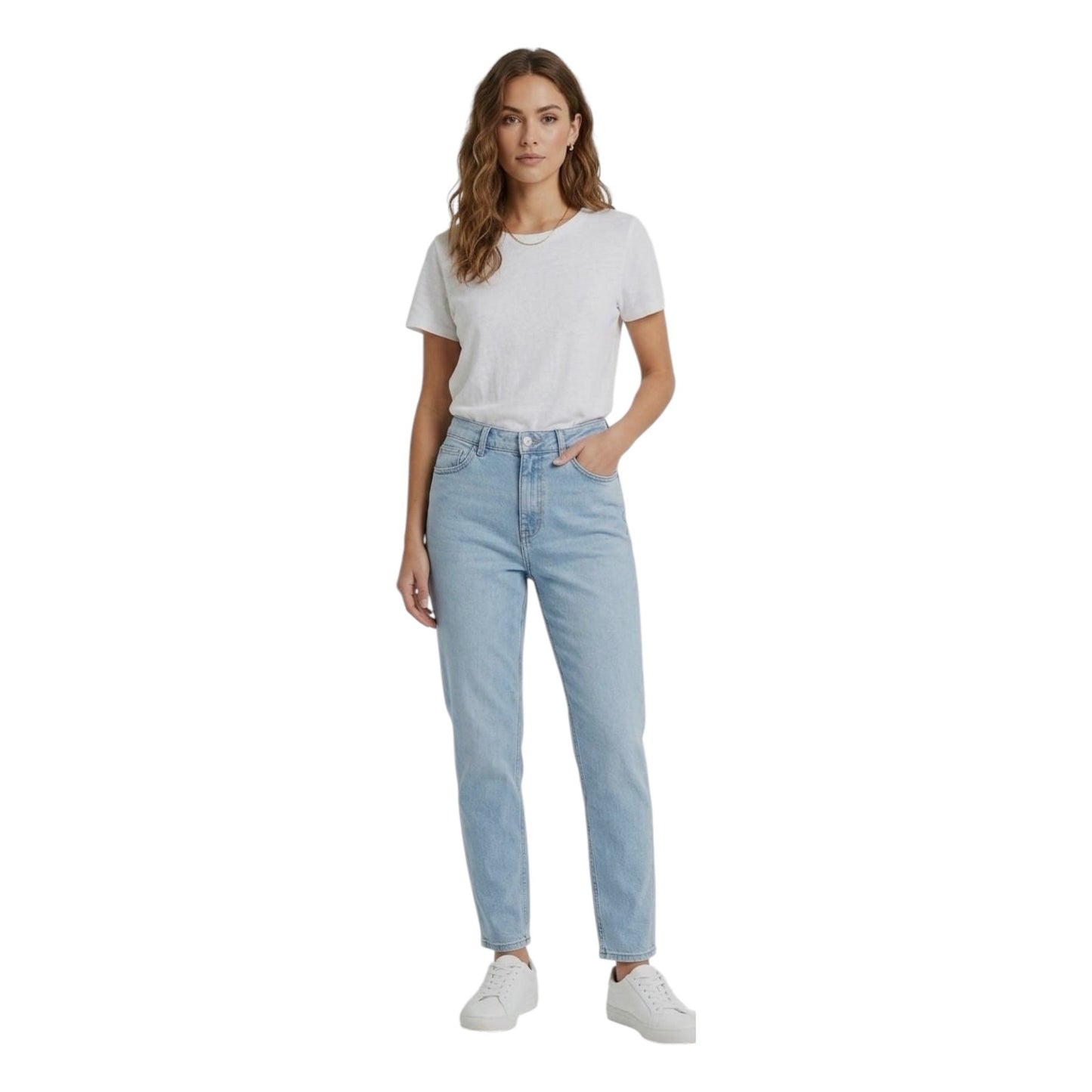 Women's Plain Jeans,Blue
