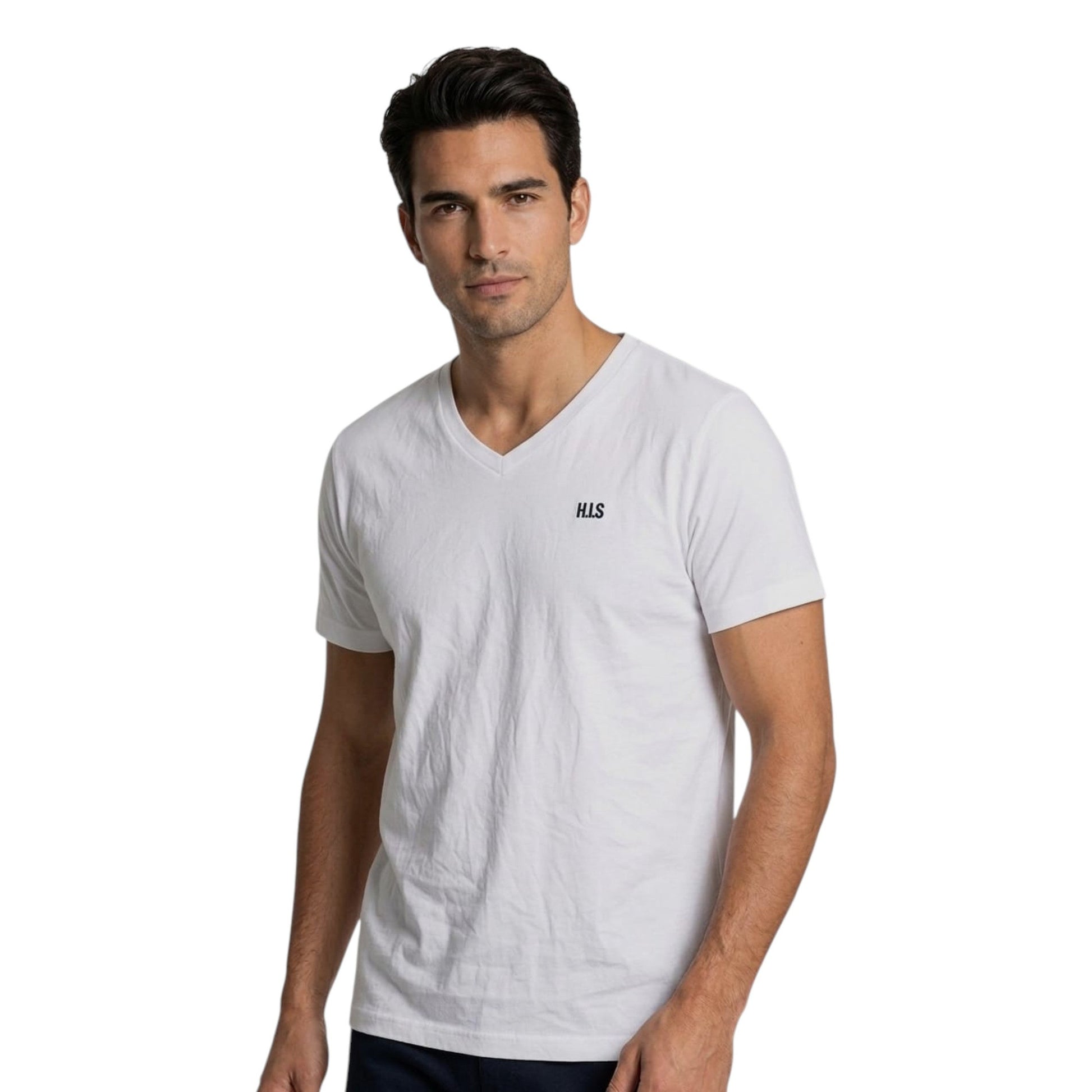 Men's Plain Top,White