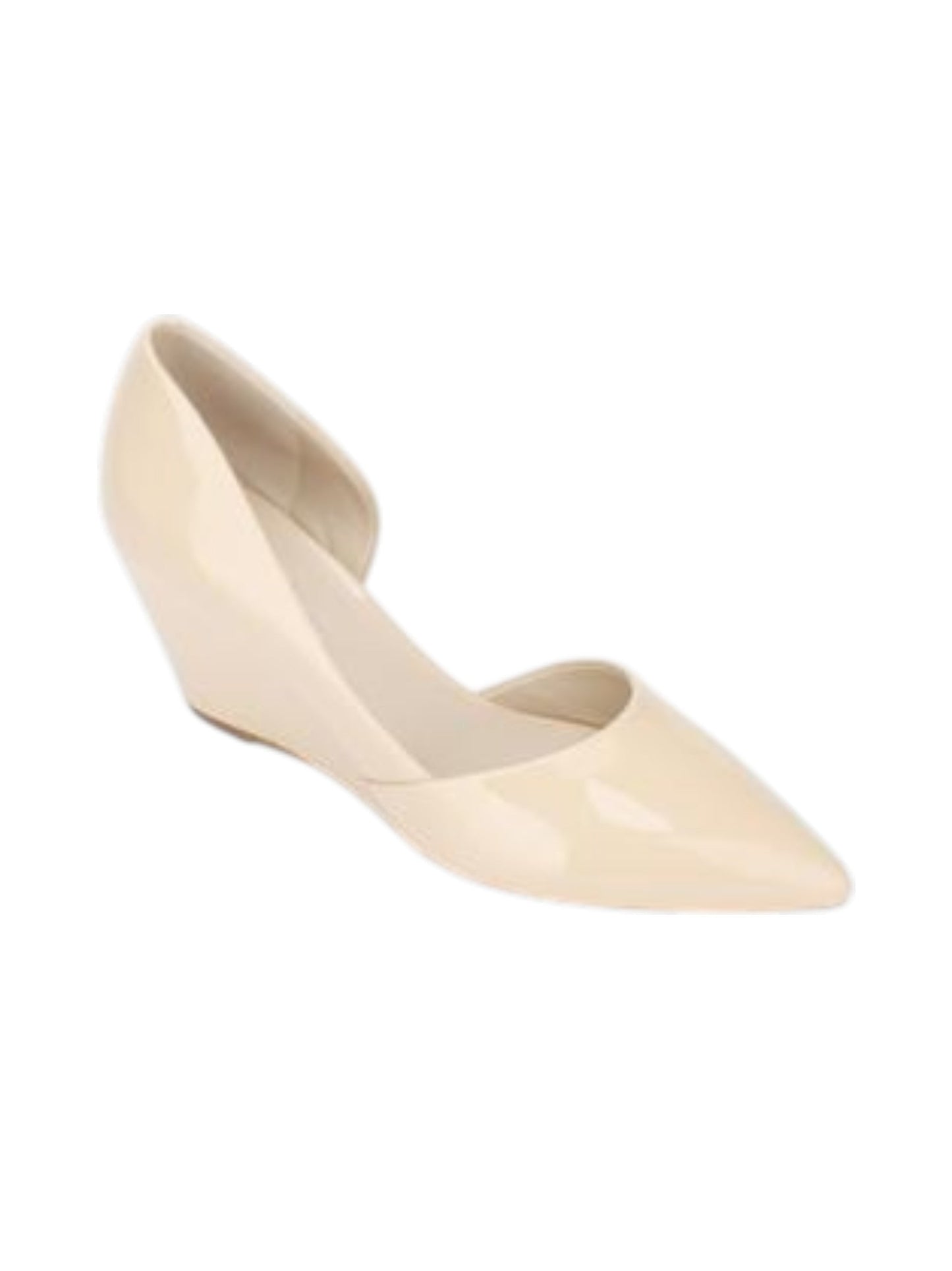 Women's Glow Plain Heeled Shoes,Light Beige