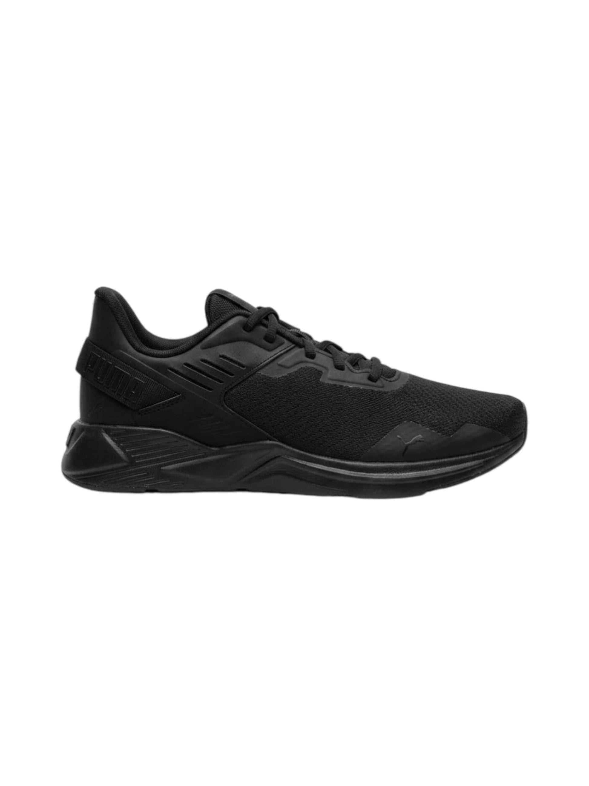 Men's Textured Running Shoes,Black