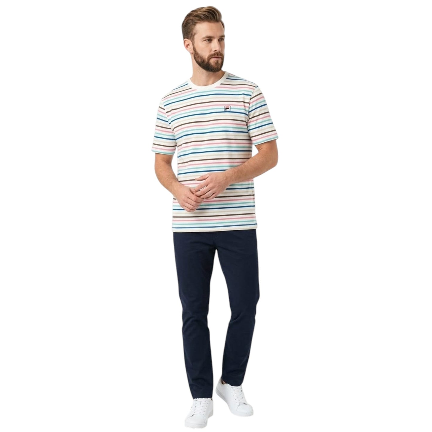 Men's Striped Top,Multi