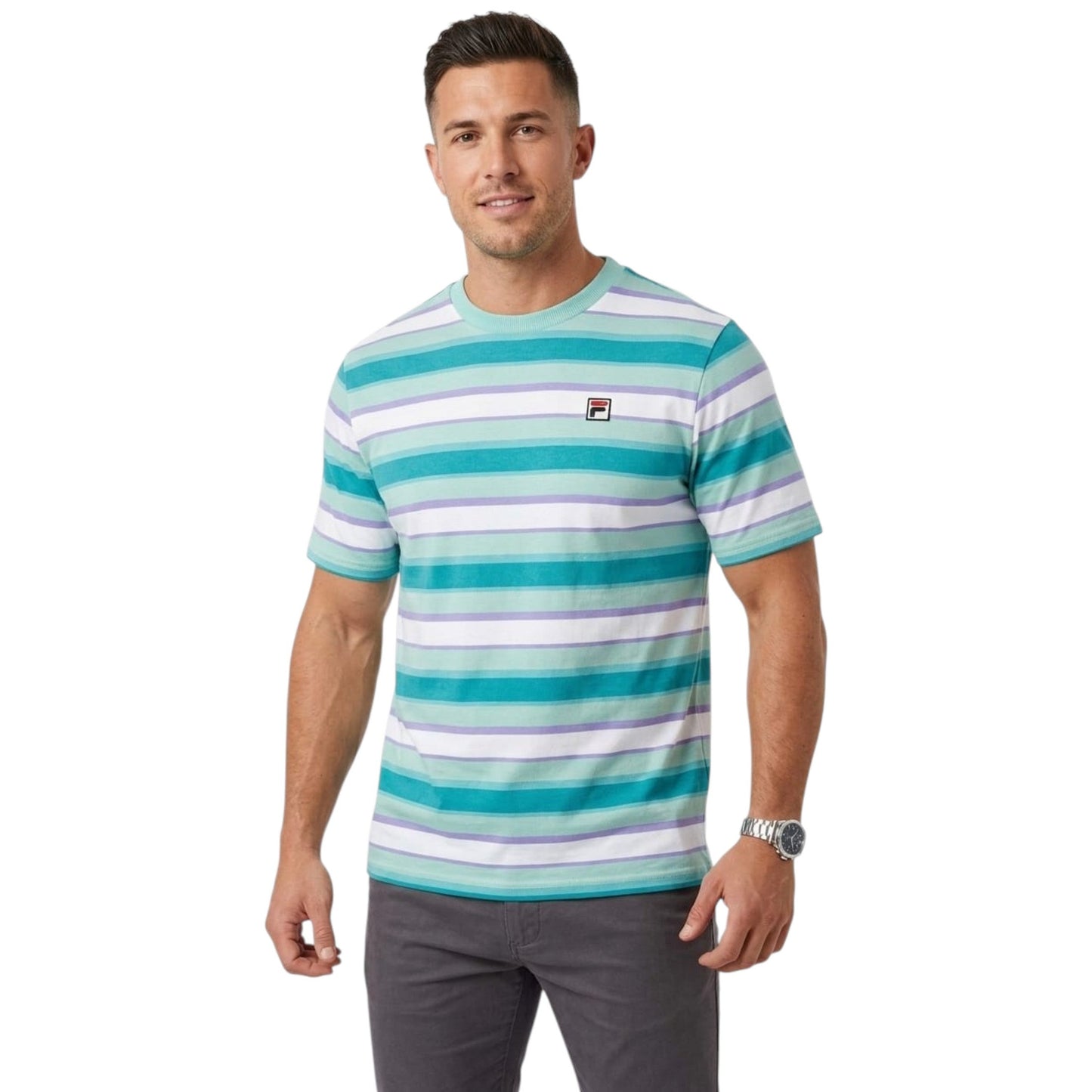 Men's Striped Top,Multi