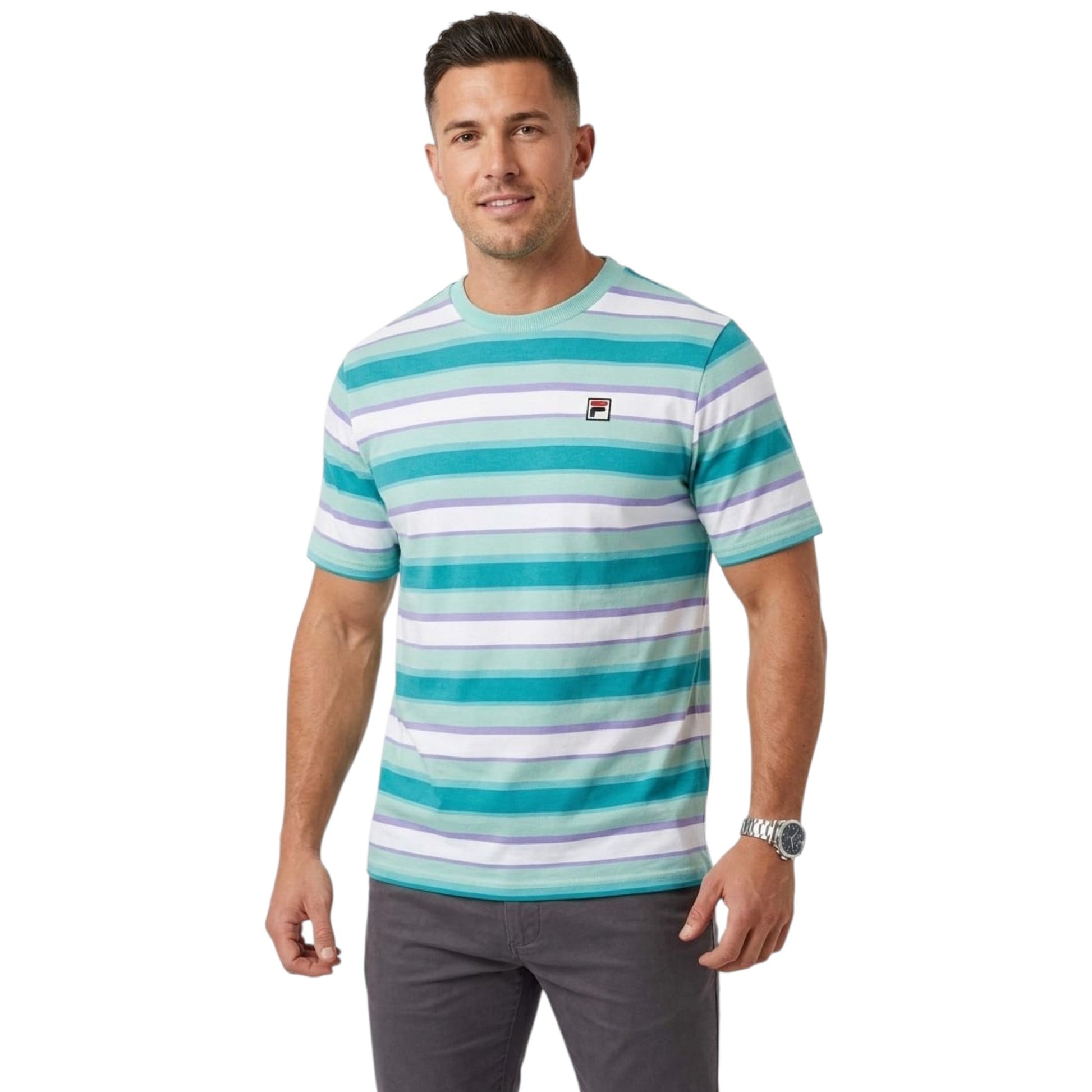 Men's Striped Top,Multi
