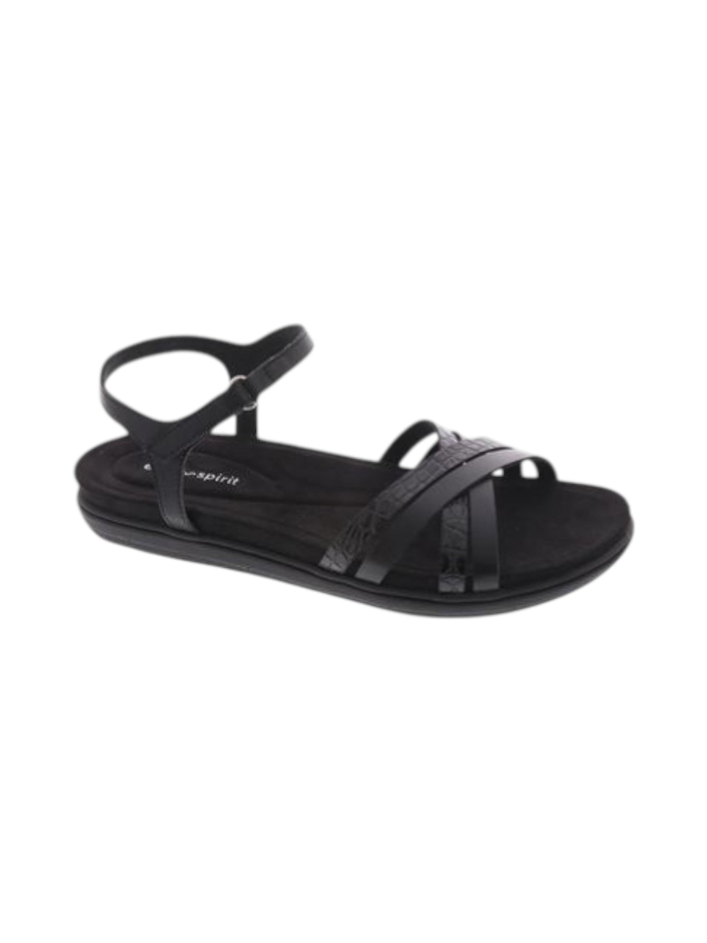 Women's Plain Sandals,Black