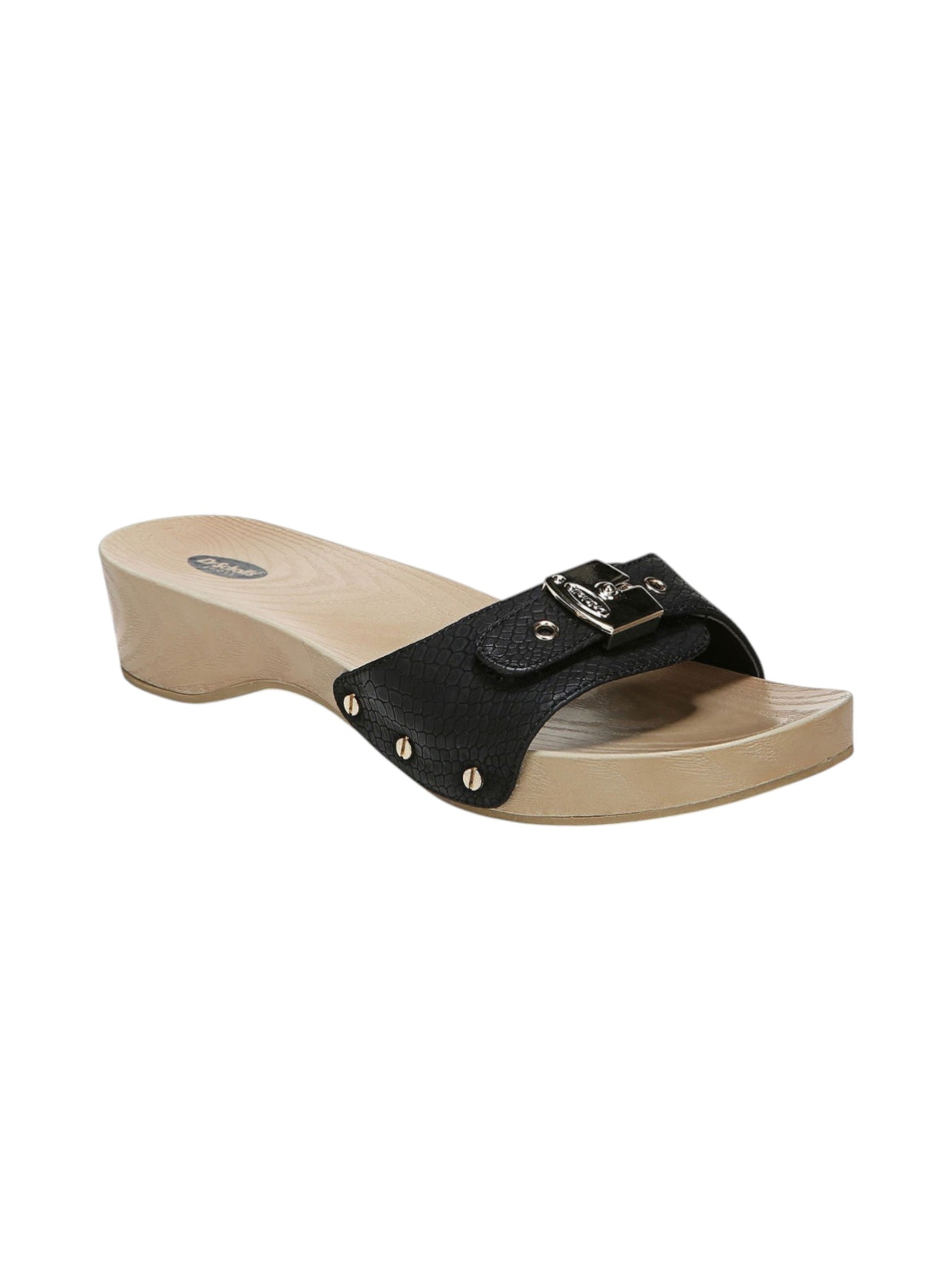 Women's Textured Slippers,Black