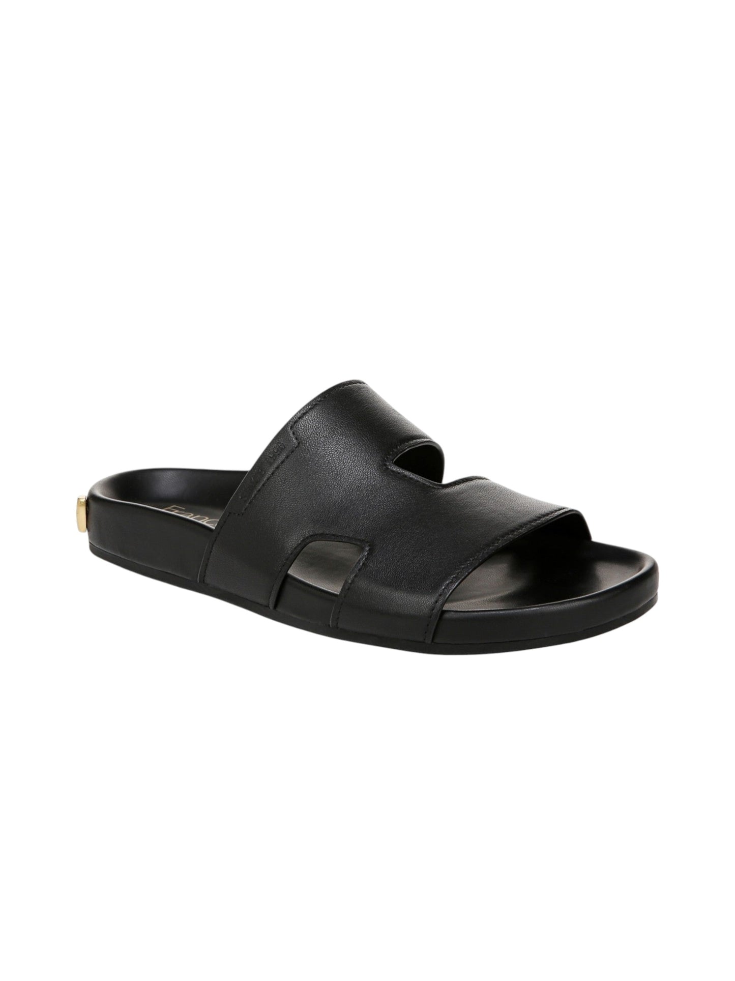 Women's Plain Slippers,Black