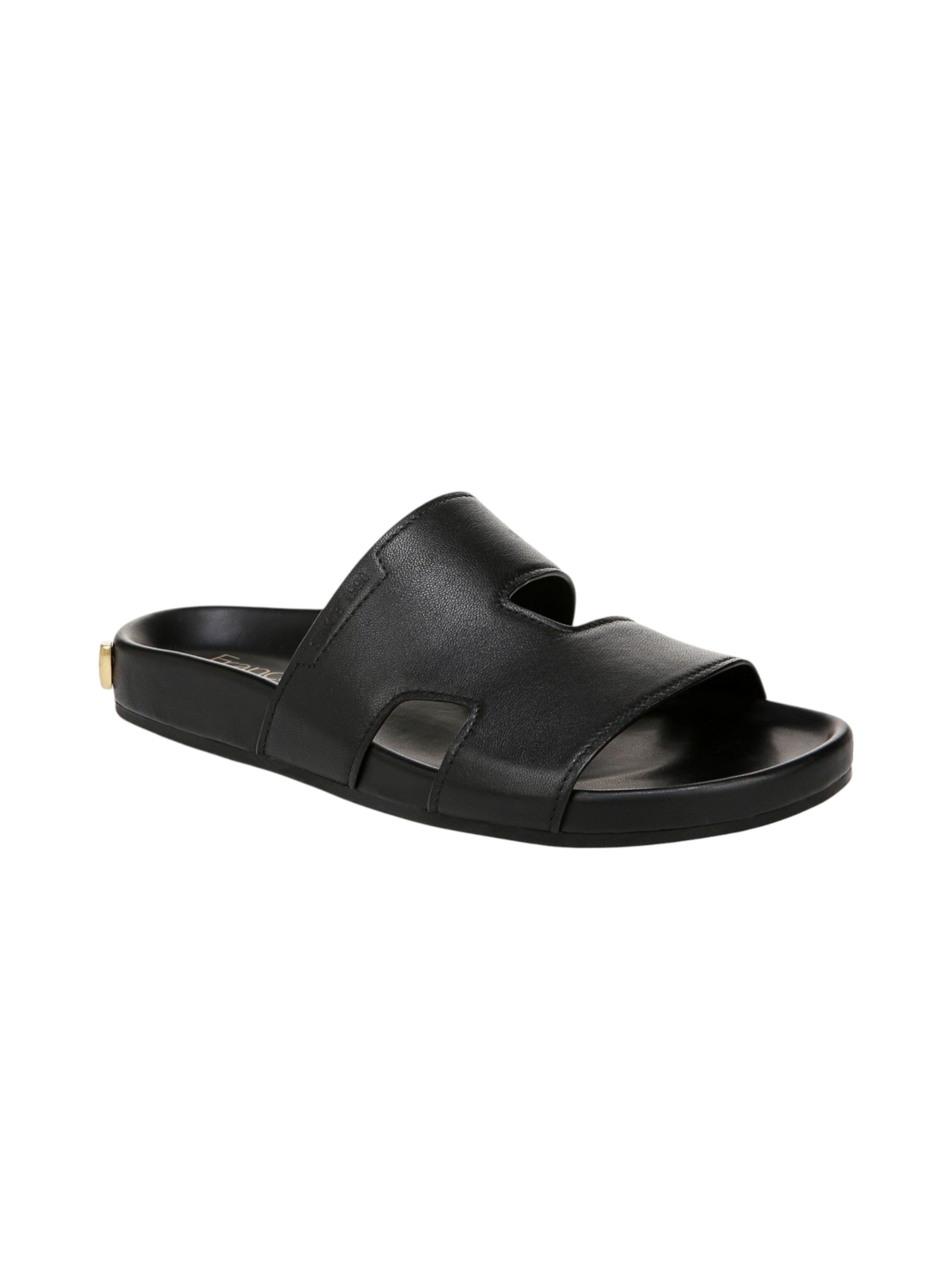 Women's Plain Slippers,Black