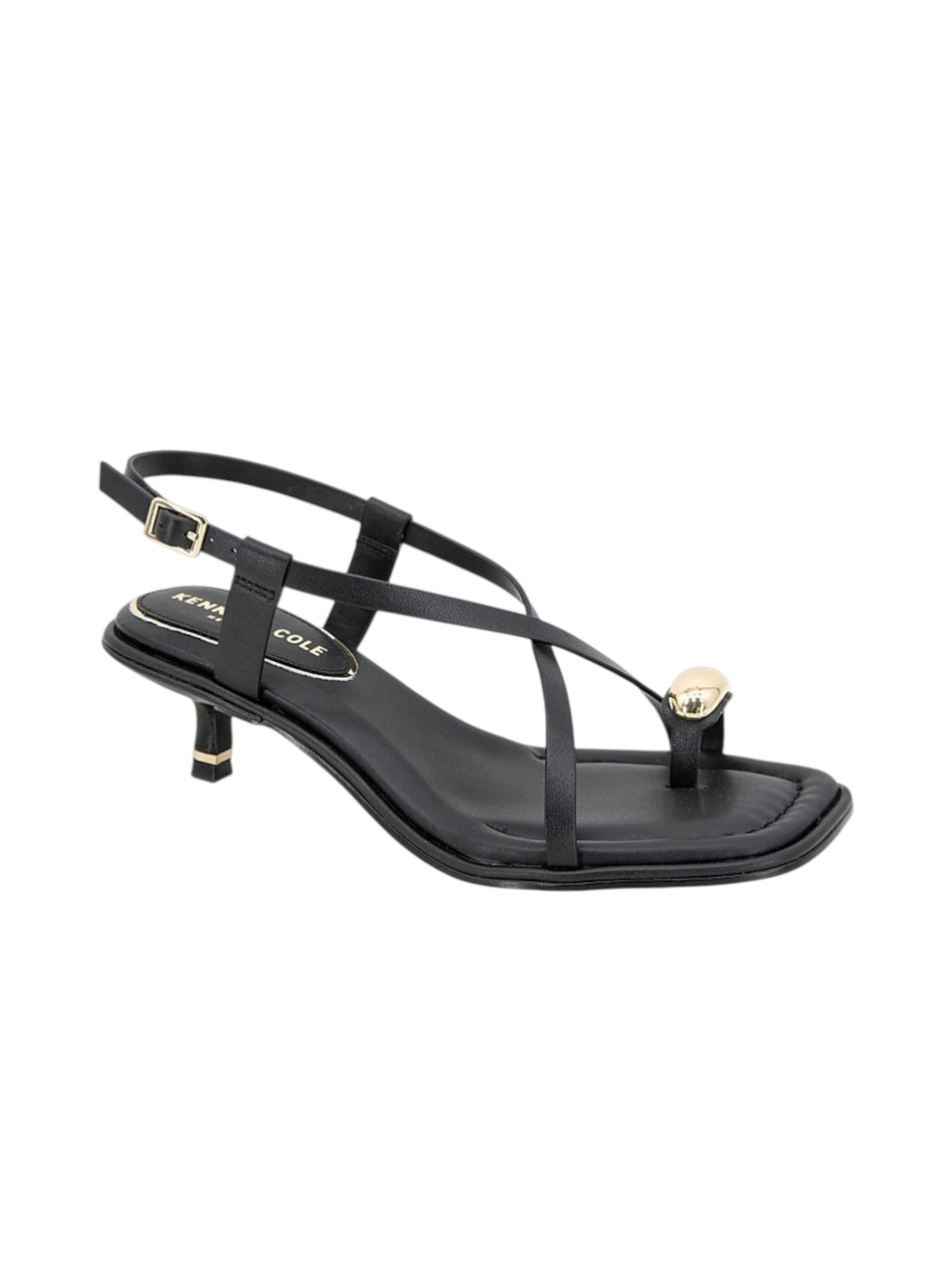 Women's Plain Sandals,Black