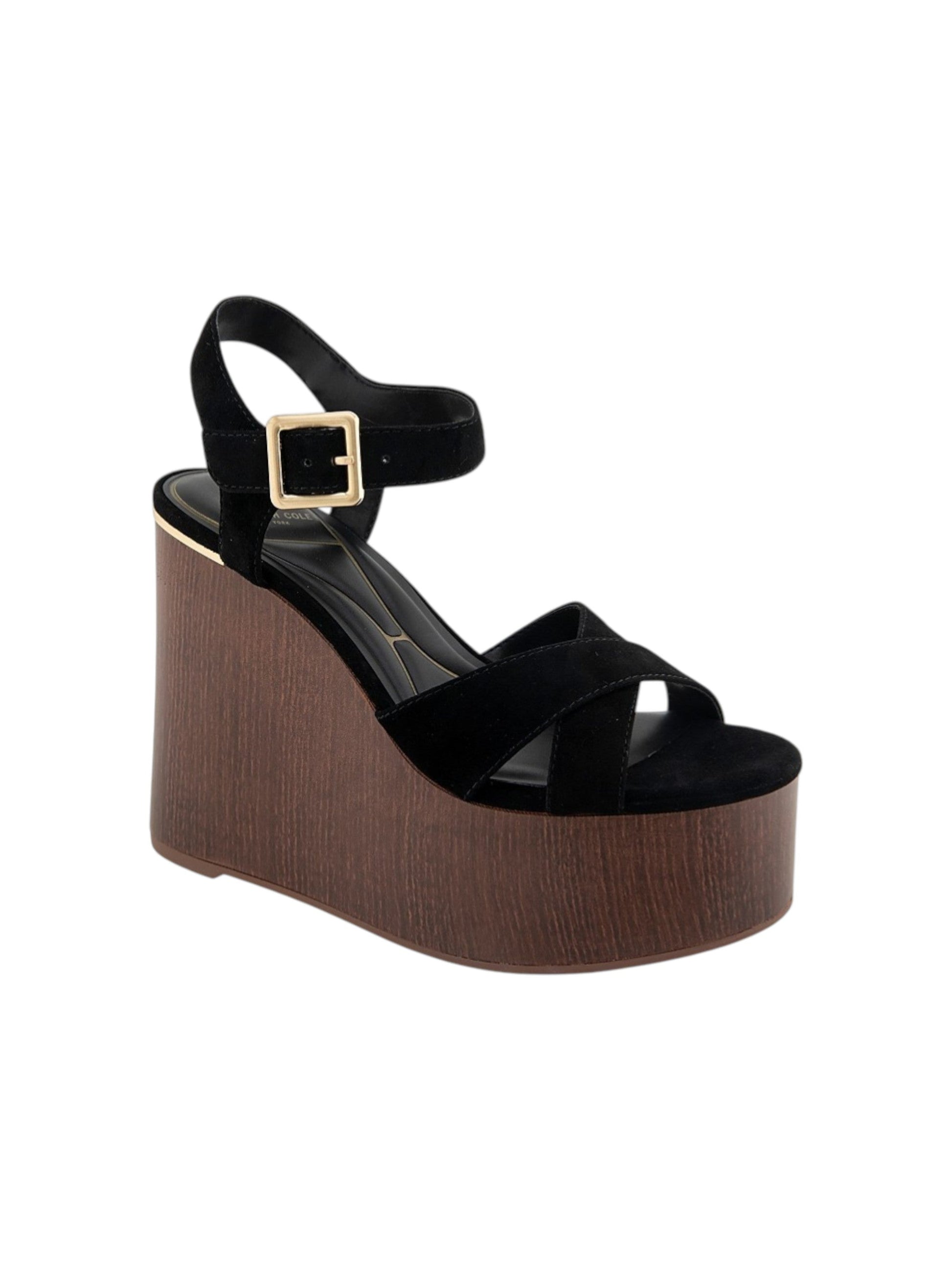 Women's Plain Heeled Shoes,Black