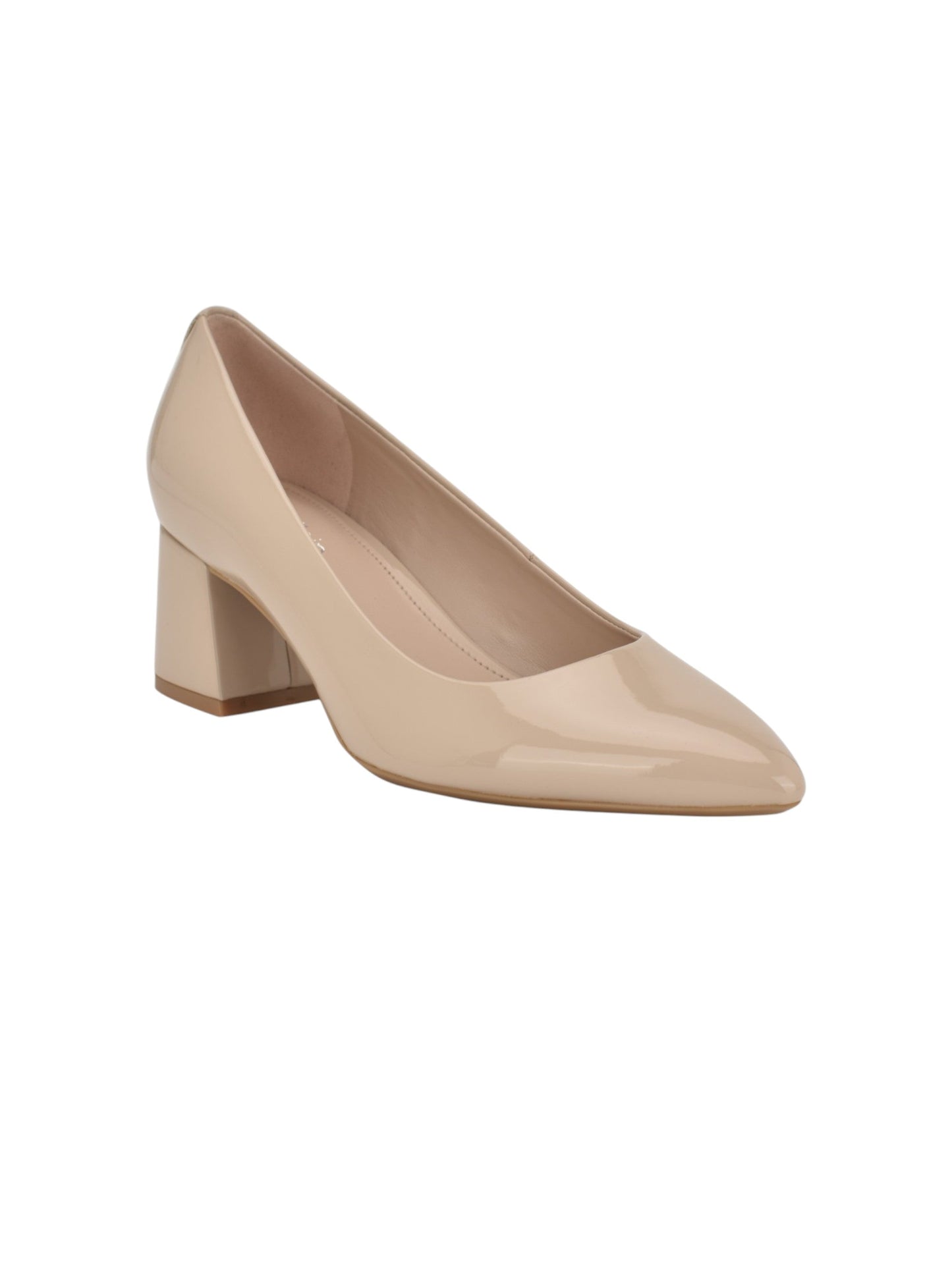 Women's Plain Heels Shoes,Beige