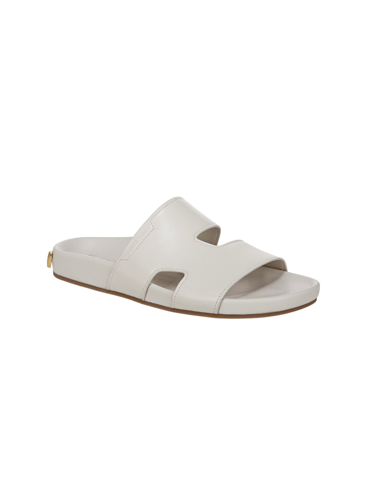 Women's Plain Slippers,White