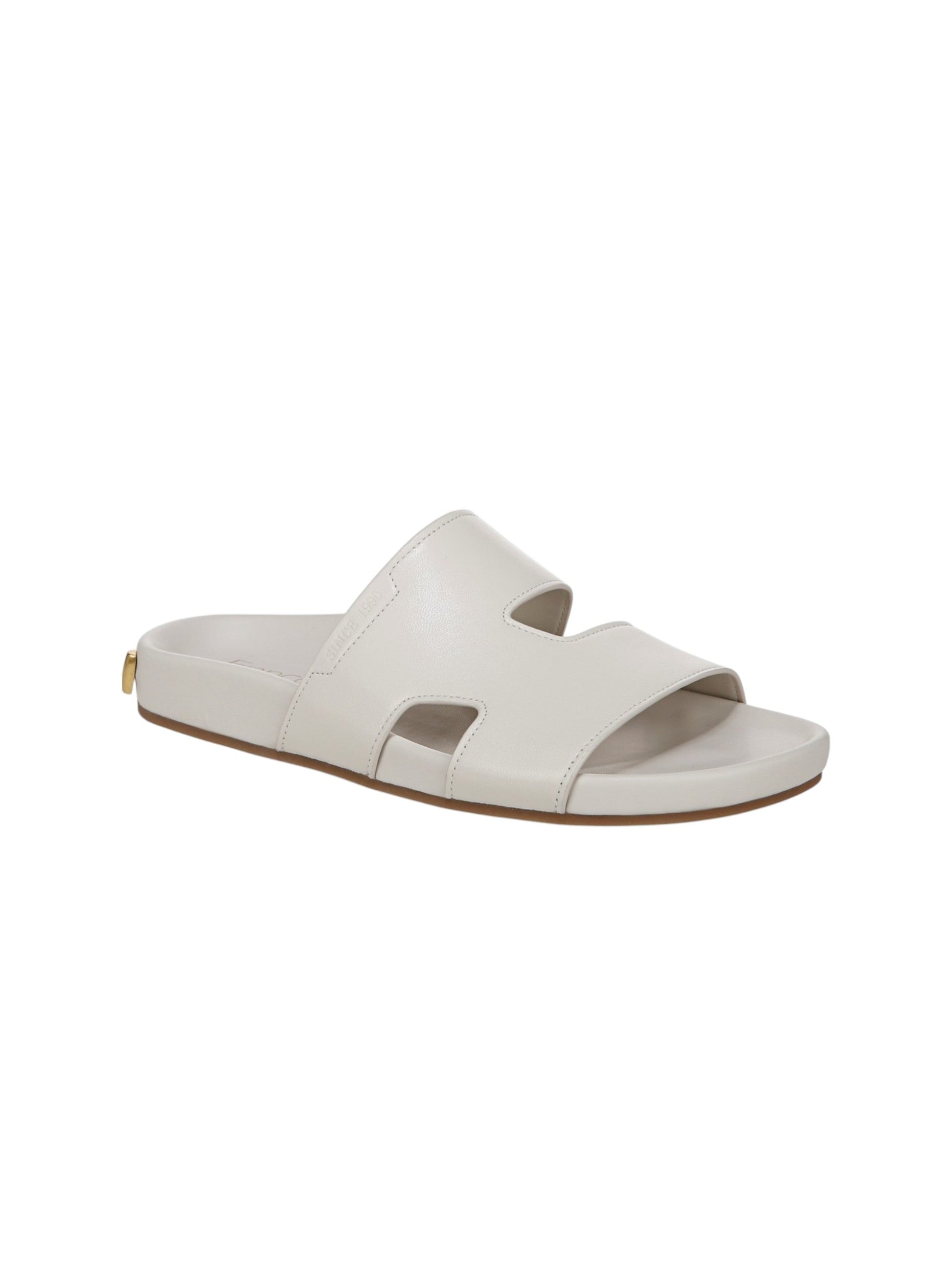 Women's Plain Slippers,White