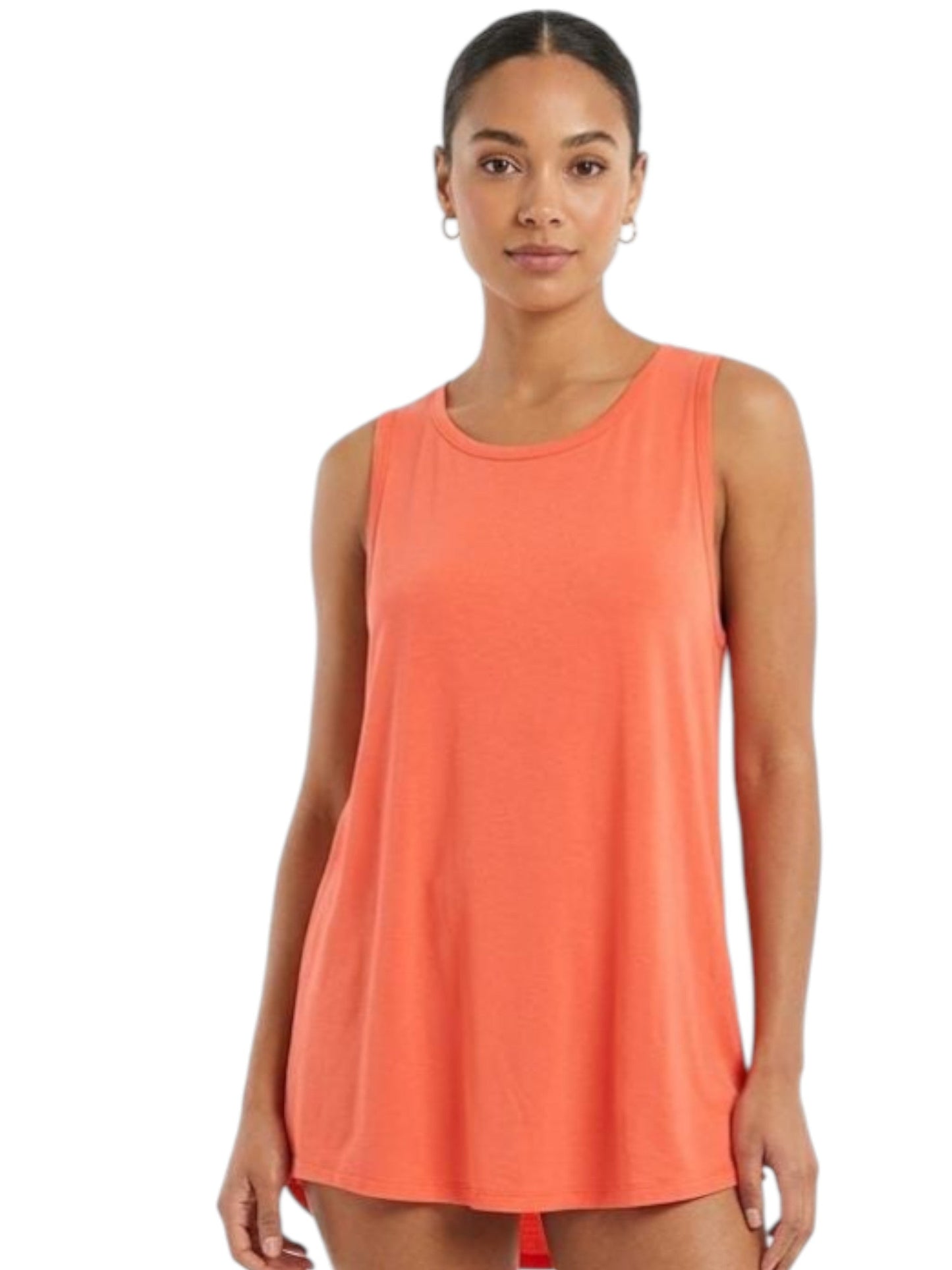Women's Plain Sport Top,Coral
