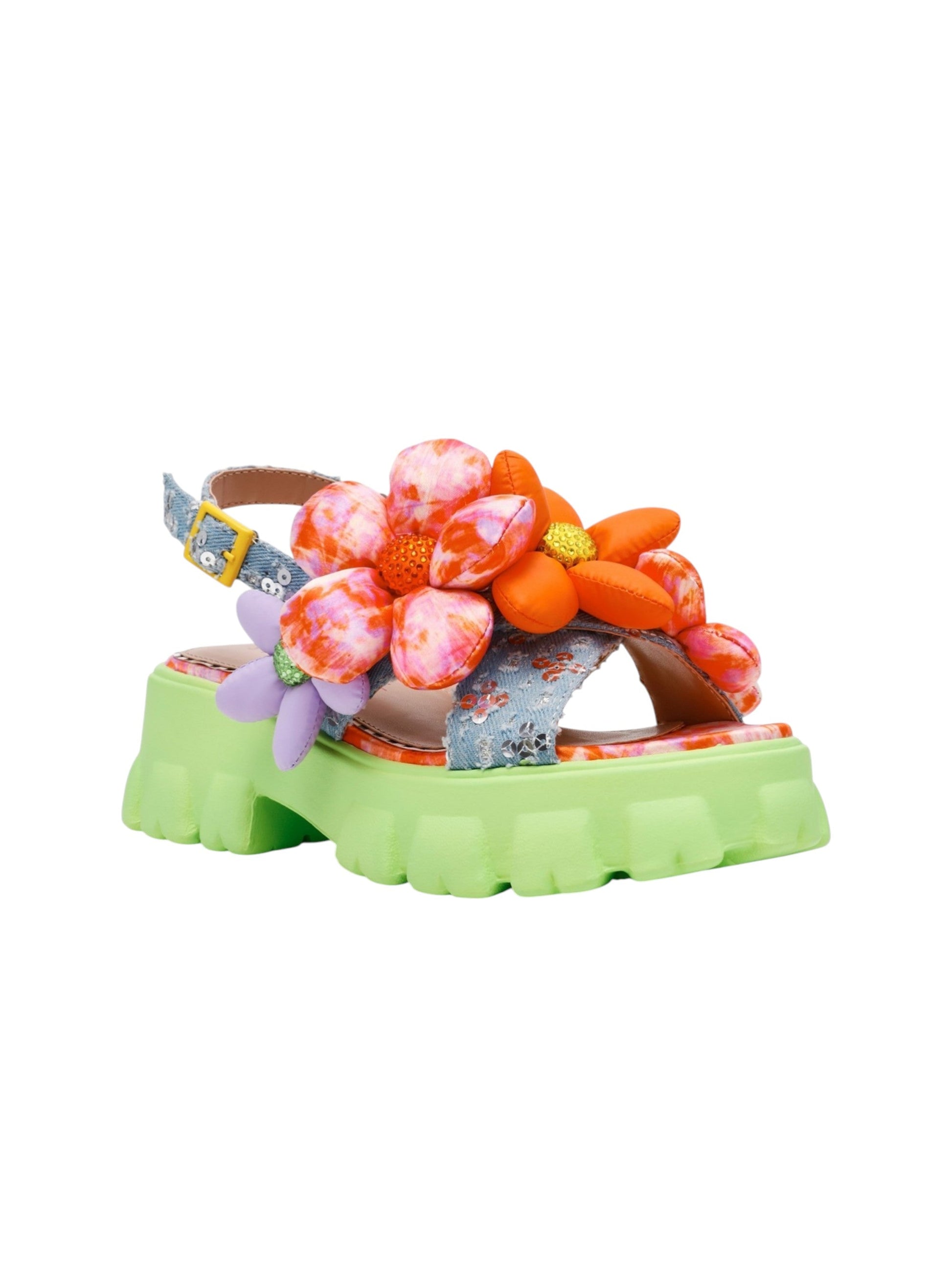 Women's Front Flours Sandals,Multi