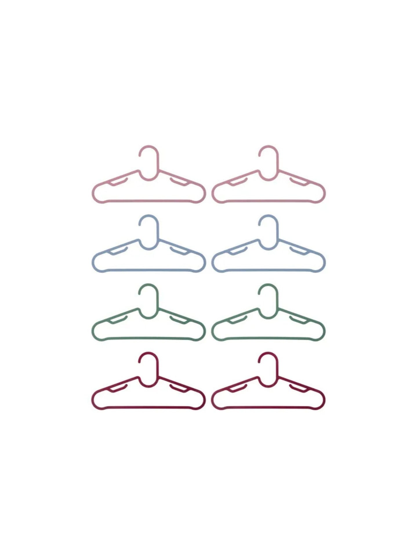 Set Of Children'S Clothes Hangers