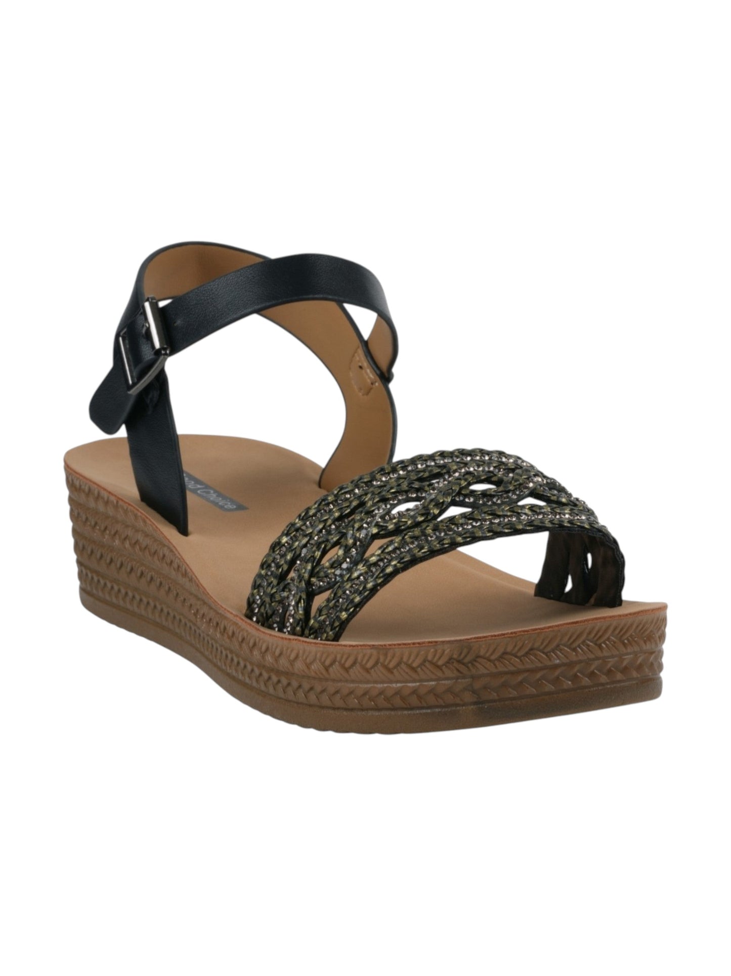 Women's Braided Sandals,Multi