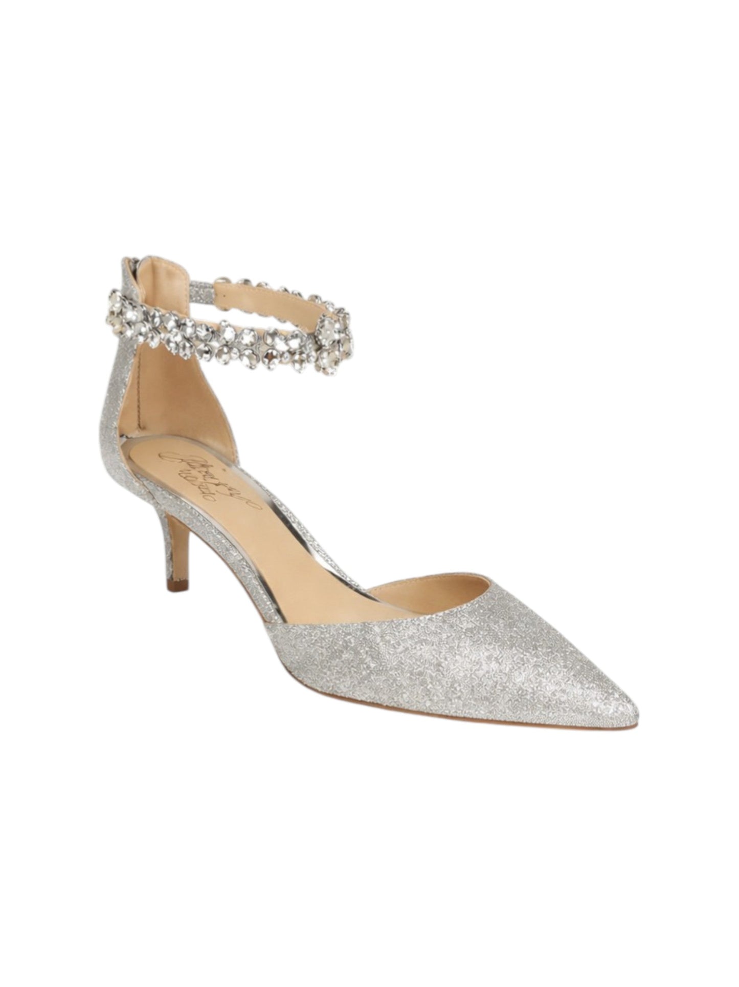 Women's Glitted Rhinestones Sandals,Silver