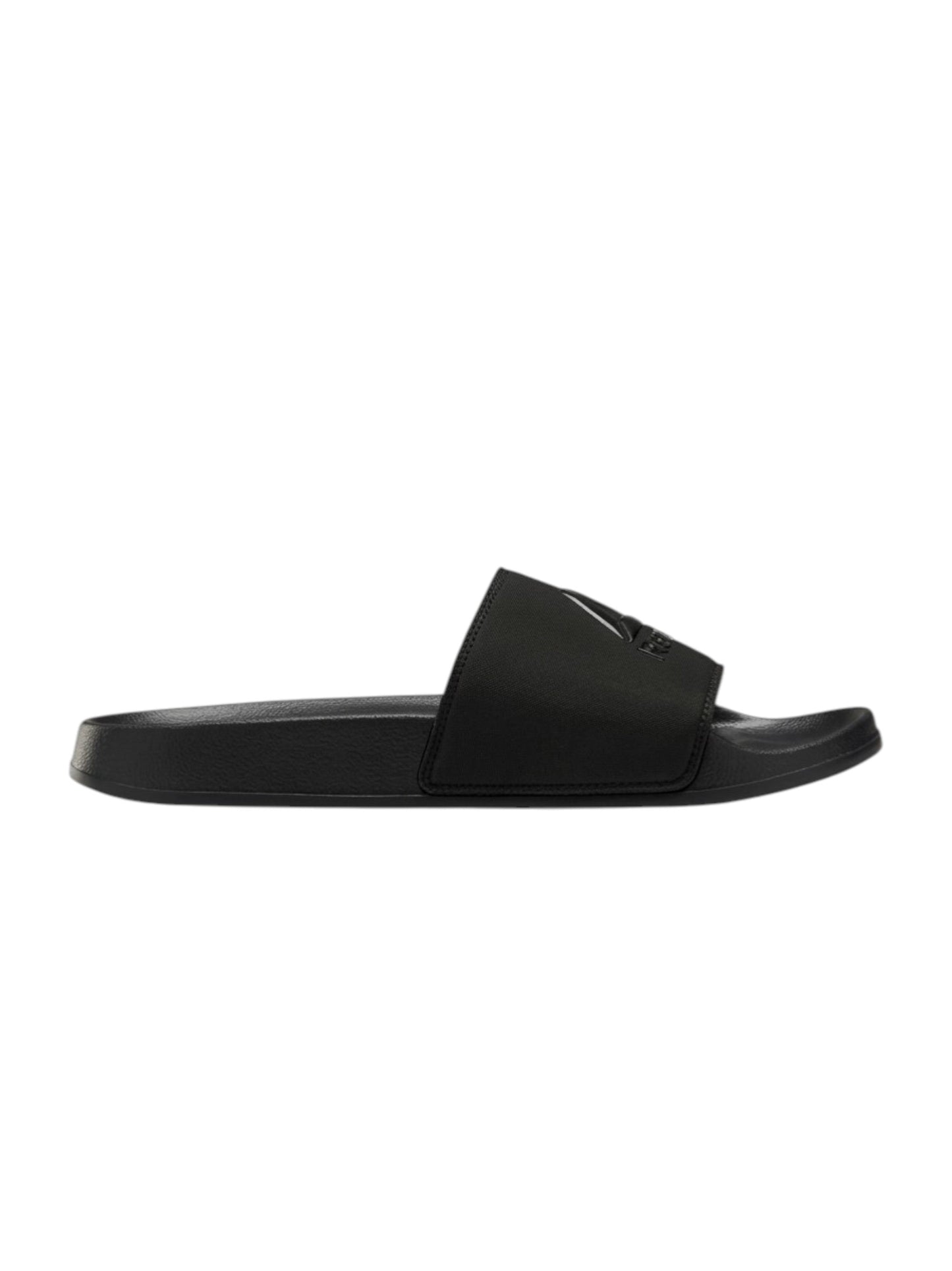 Men's Logo Printed Slippers,Black