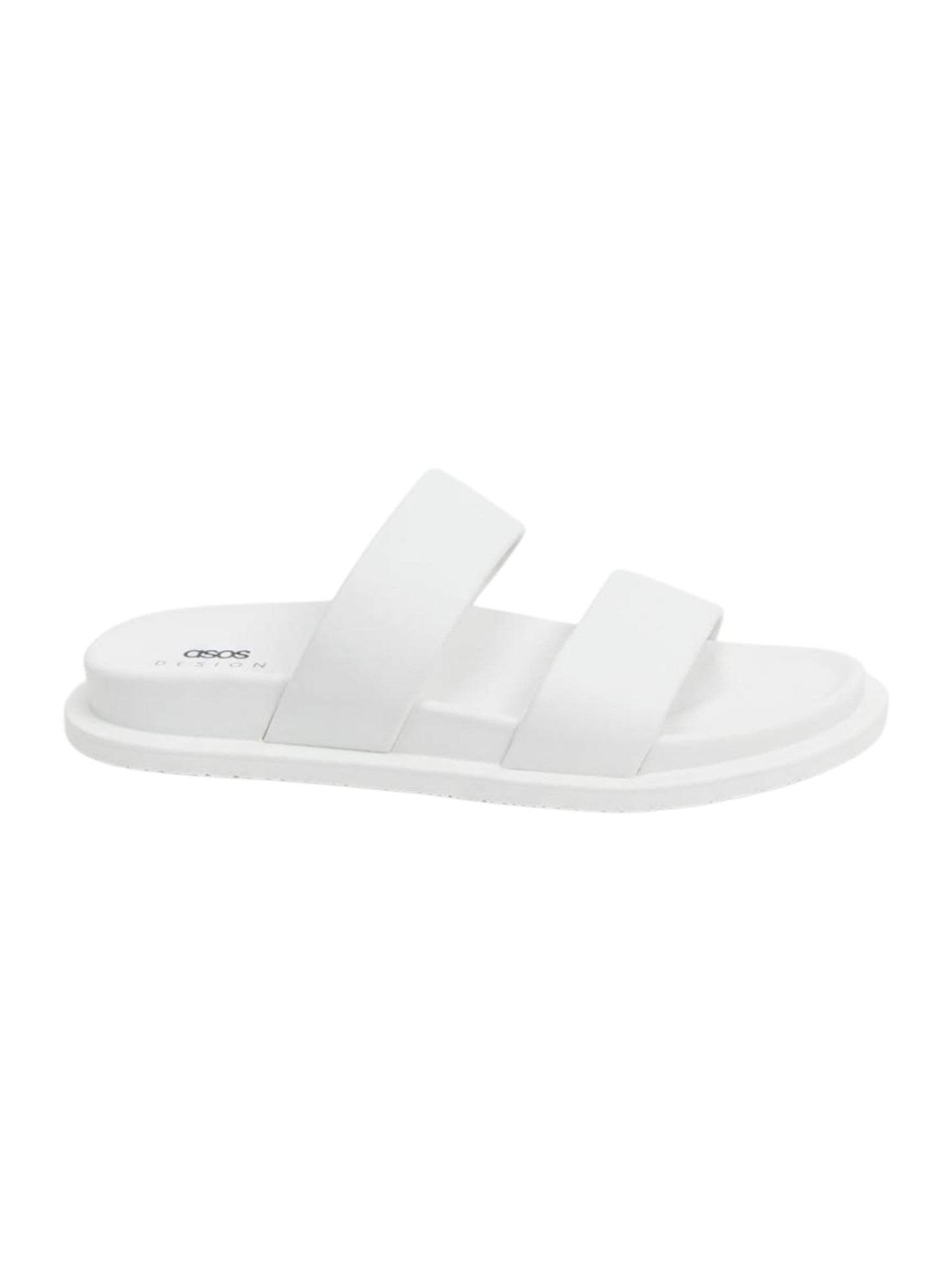Men's Plain Slippers,White
