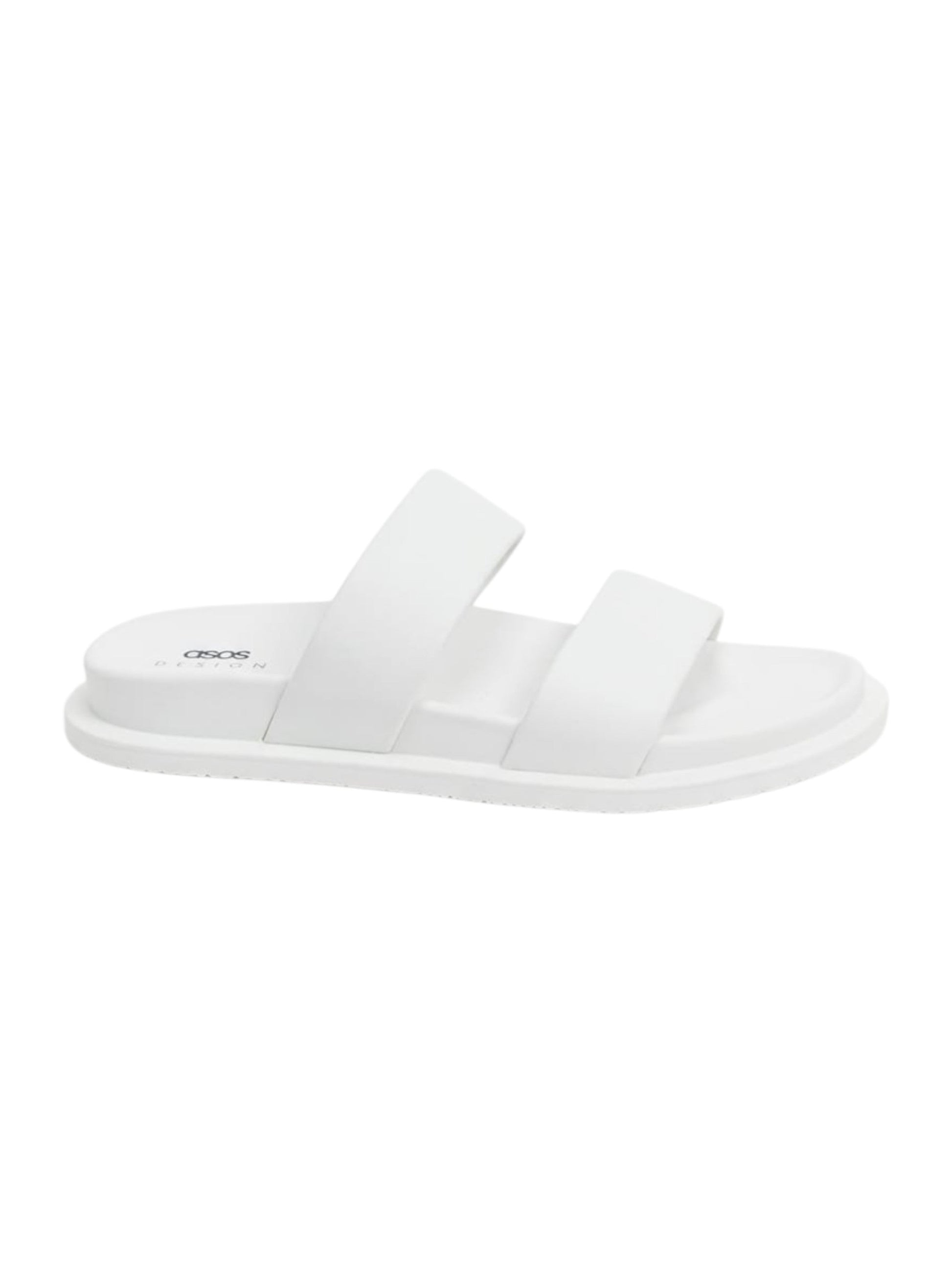 Men's Plain Slippers,White