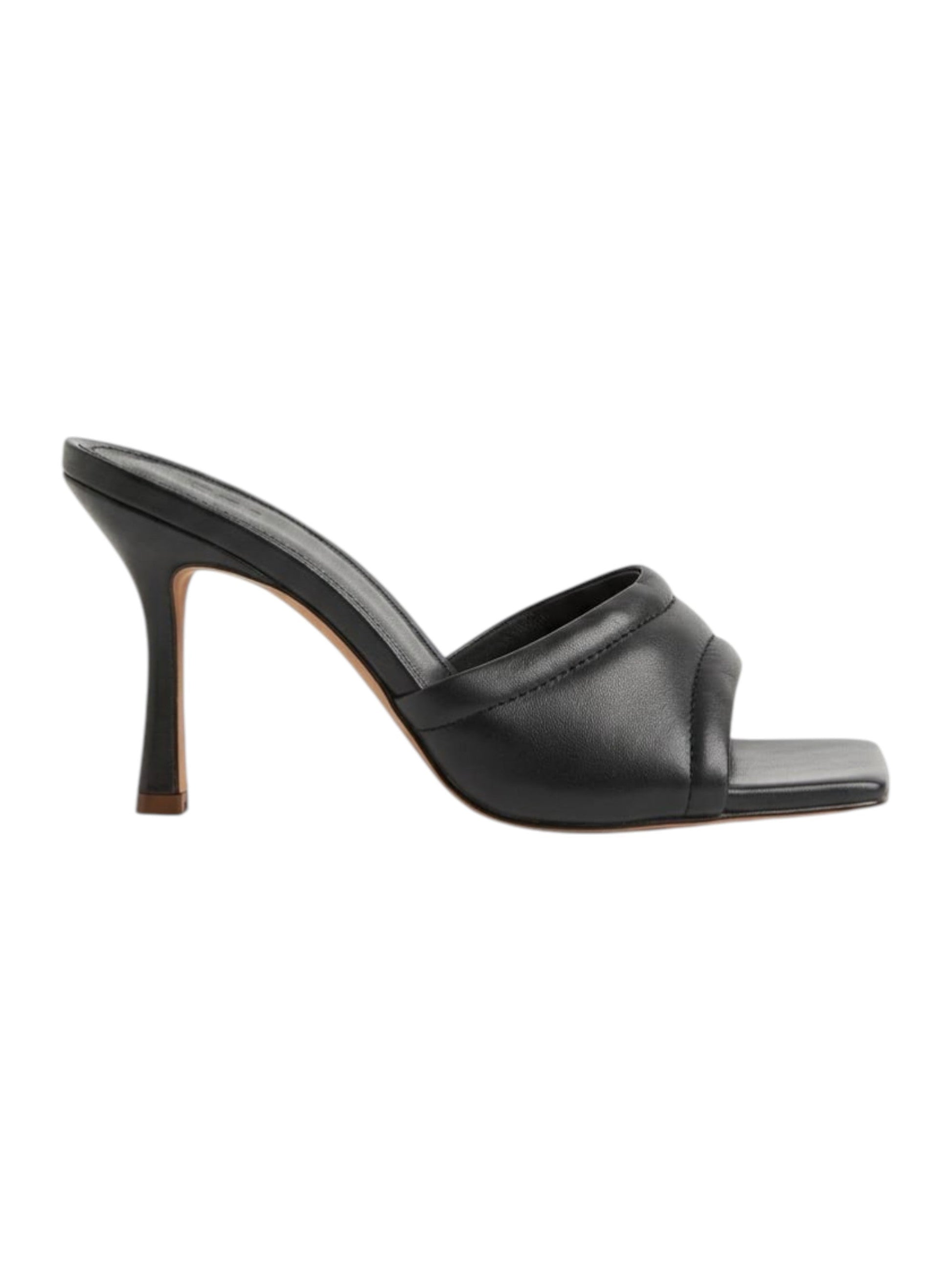 Women's Plain Heels Shoes,Black