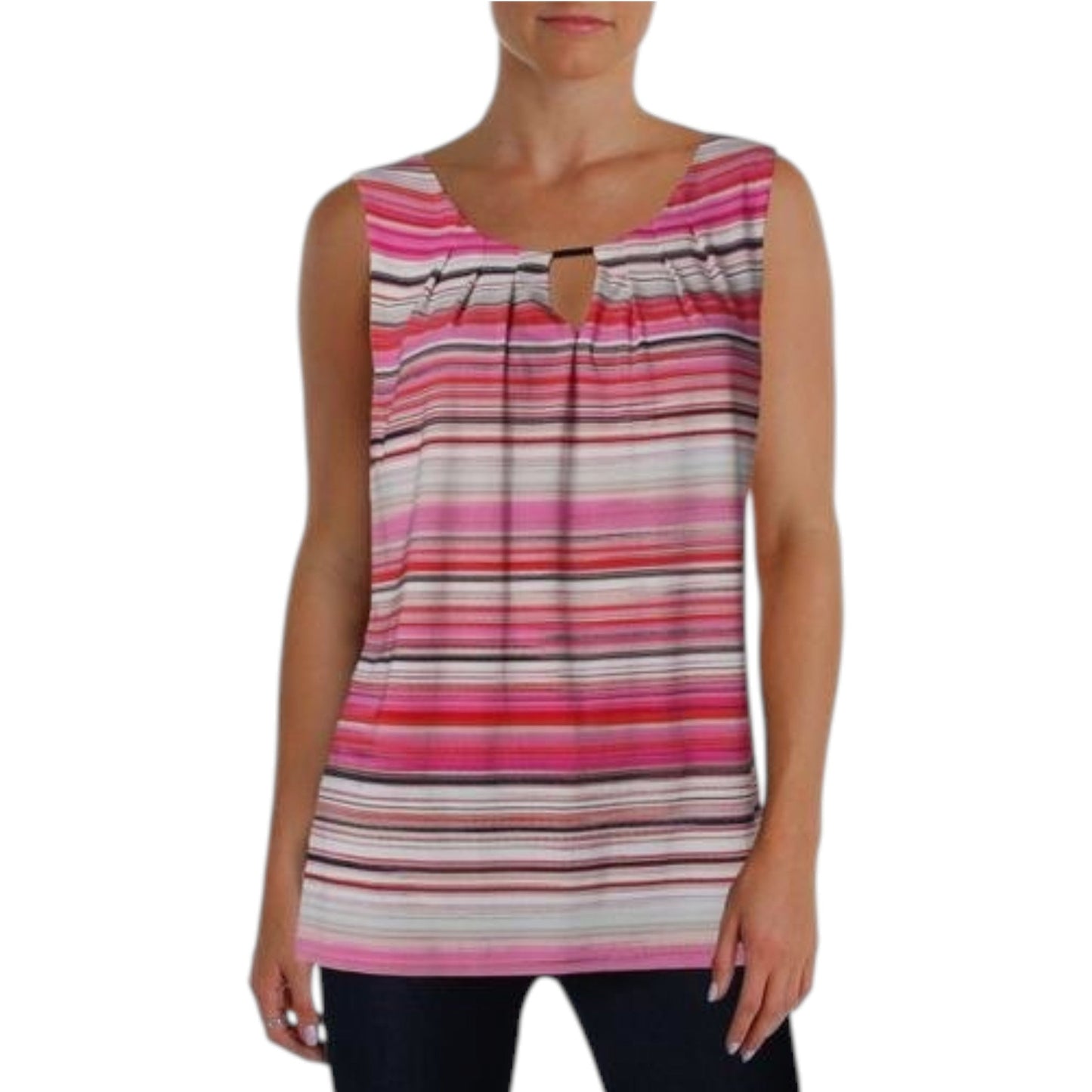 Women's Striped Top,Multi
