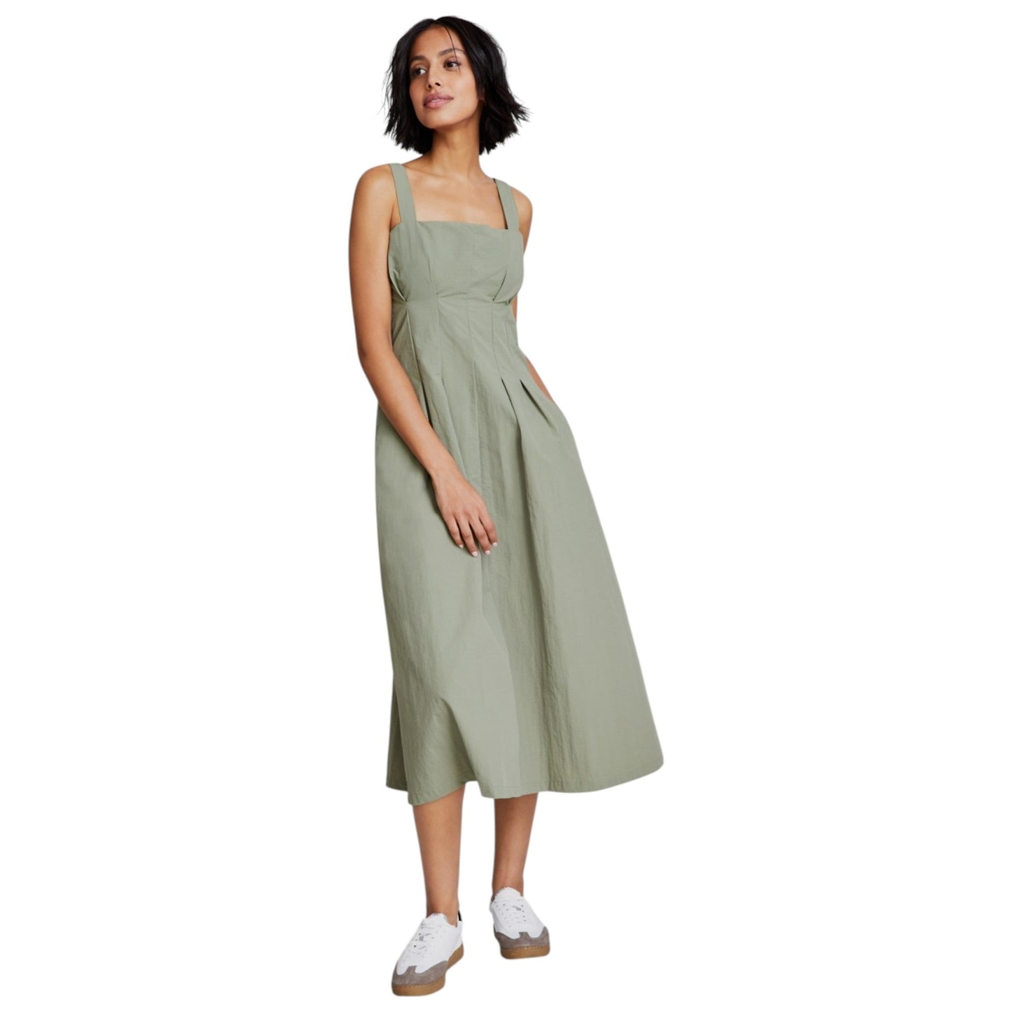 Women's Plain Dress,Olive
