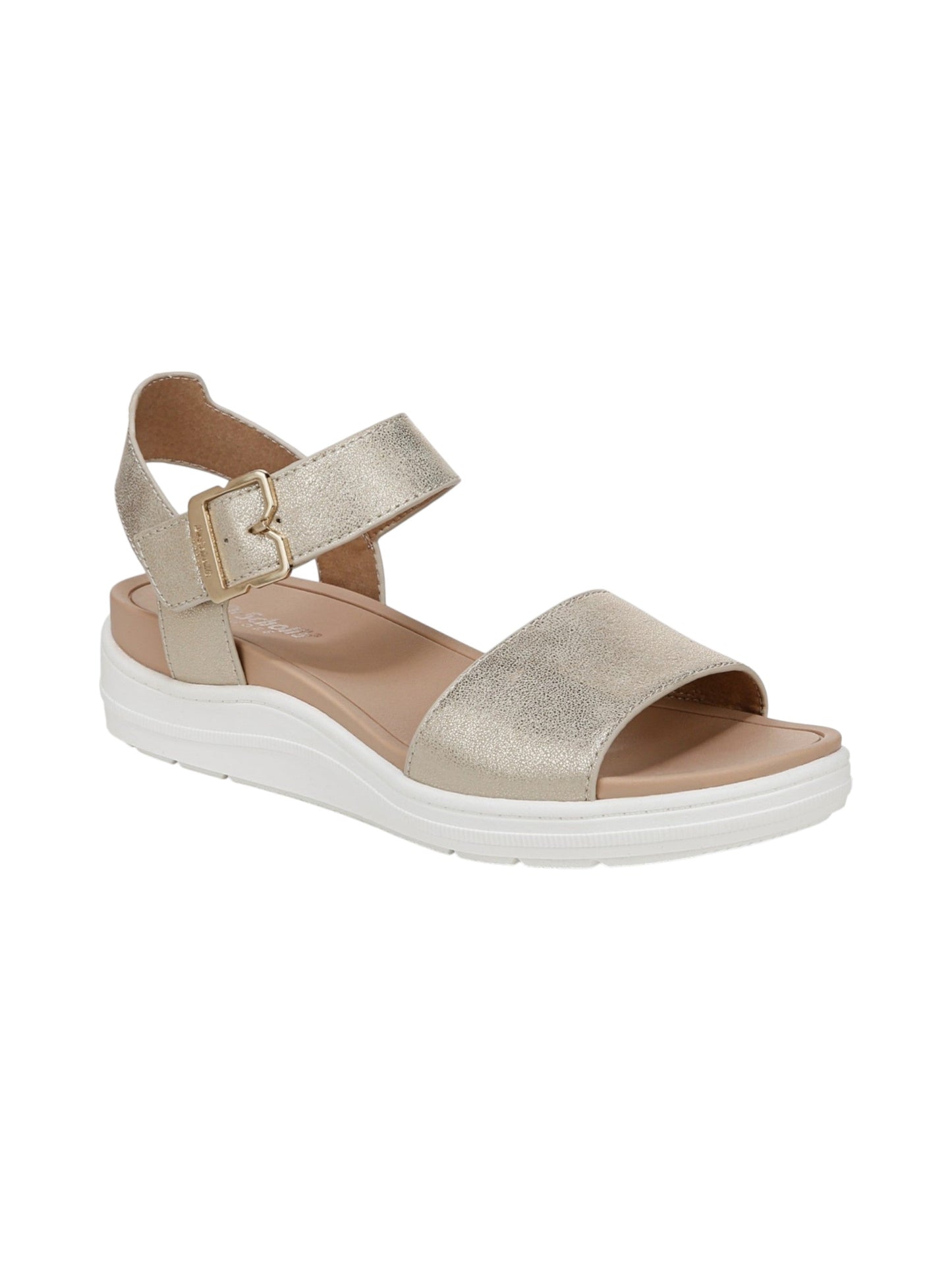 Women's Plain Sandals,Gold