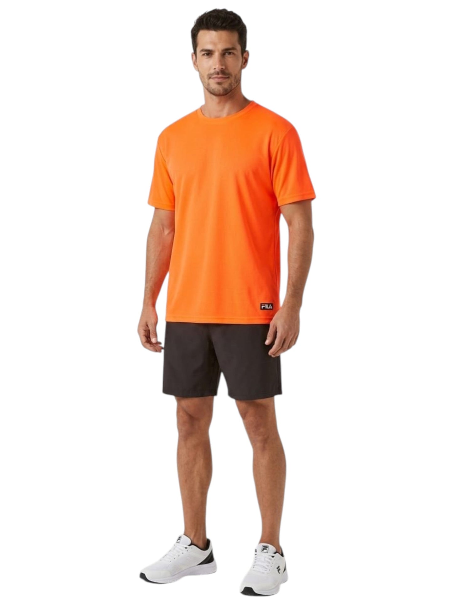 Men's Plain Sport Top,Orange