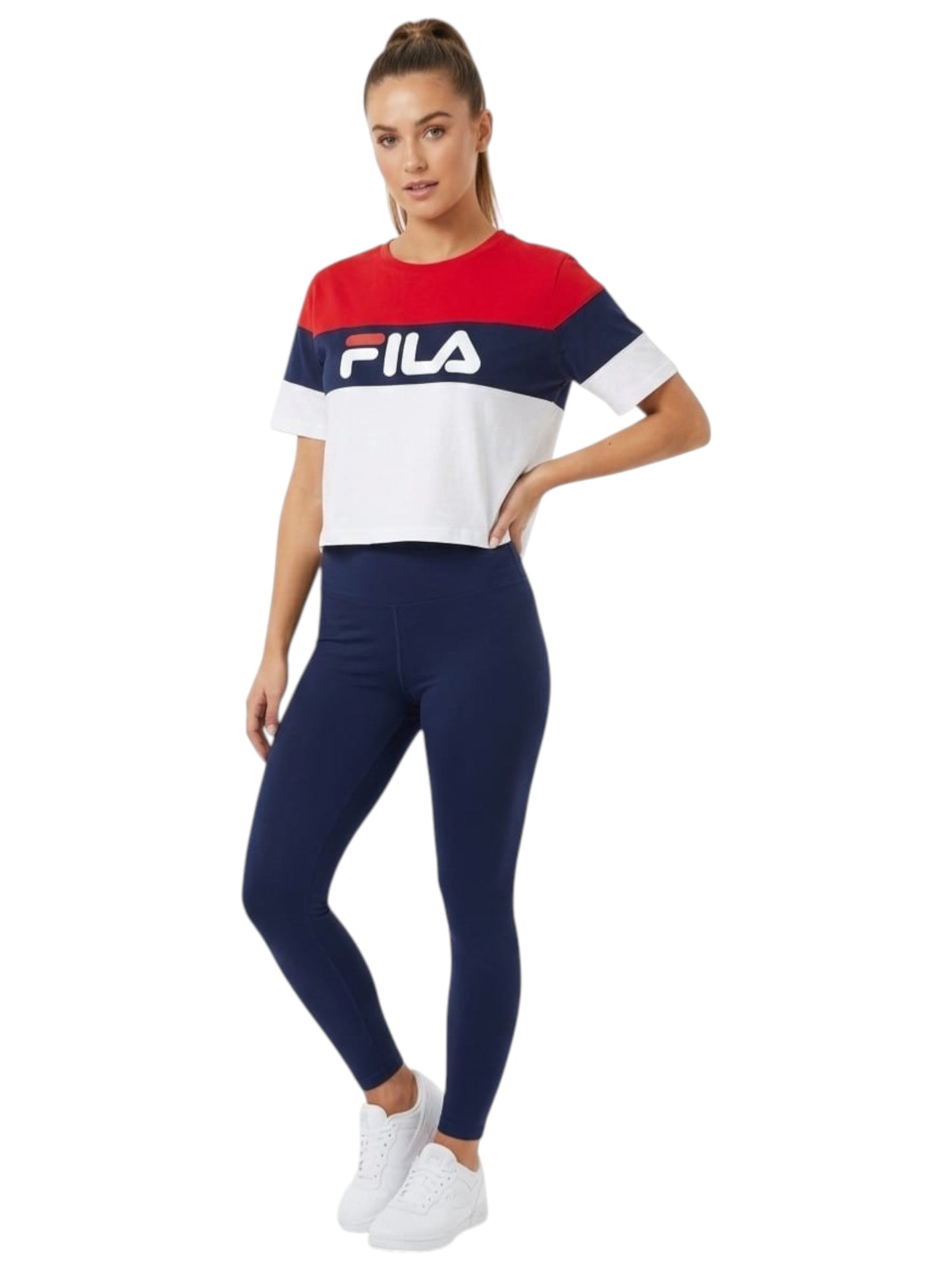 Women's Colorblocked Sport Top,Multi