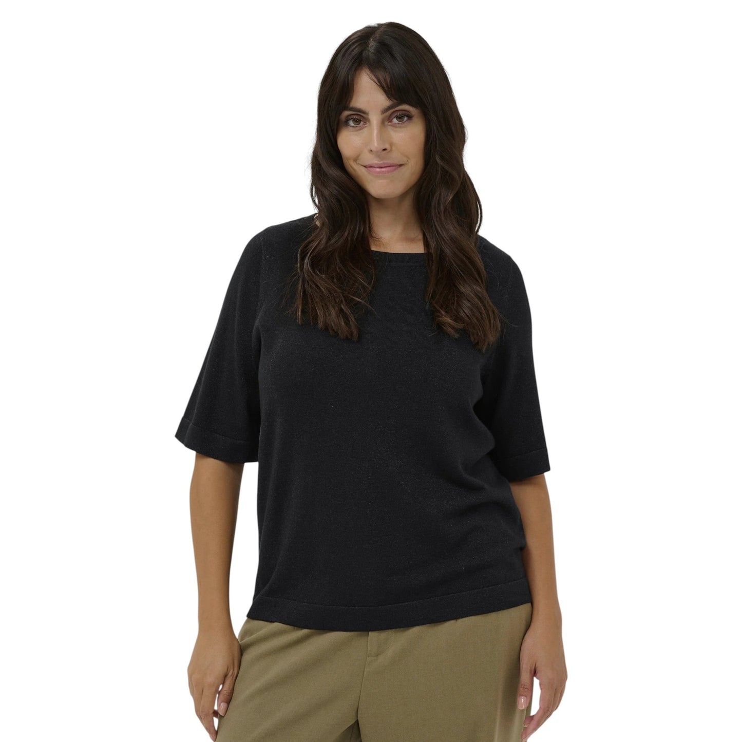 Women's Plain Top,Black