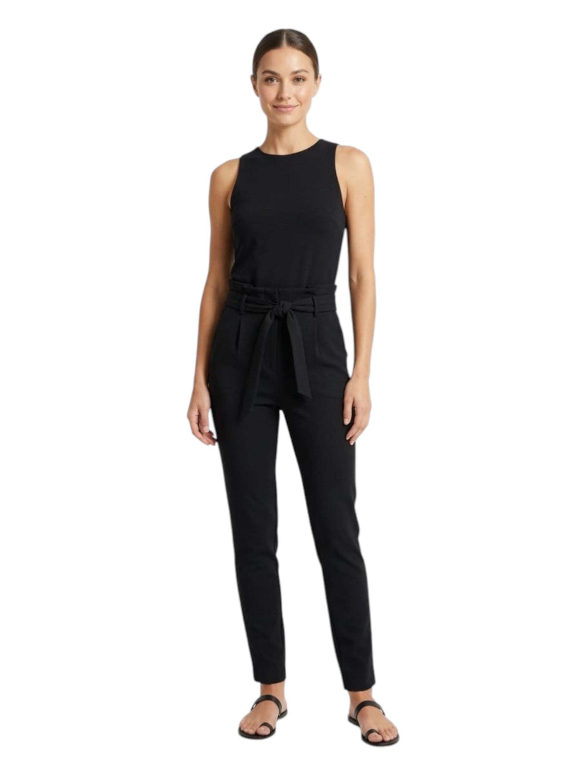 Women's Plain Pant,Black
