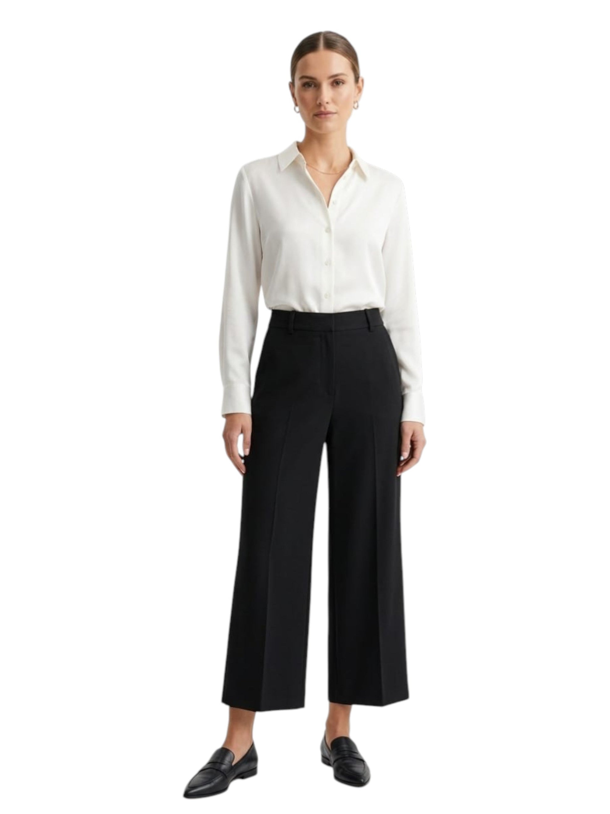 Women's Plain Pant,Black