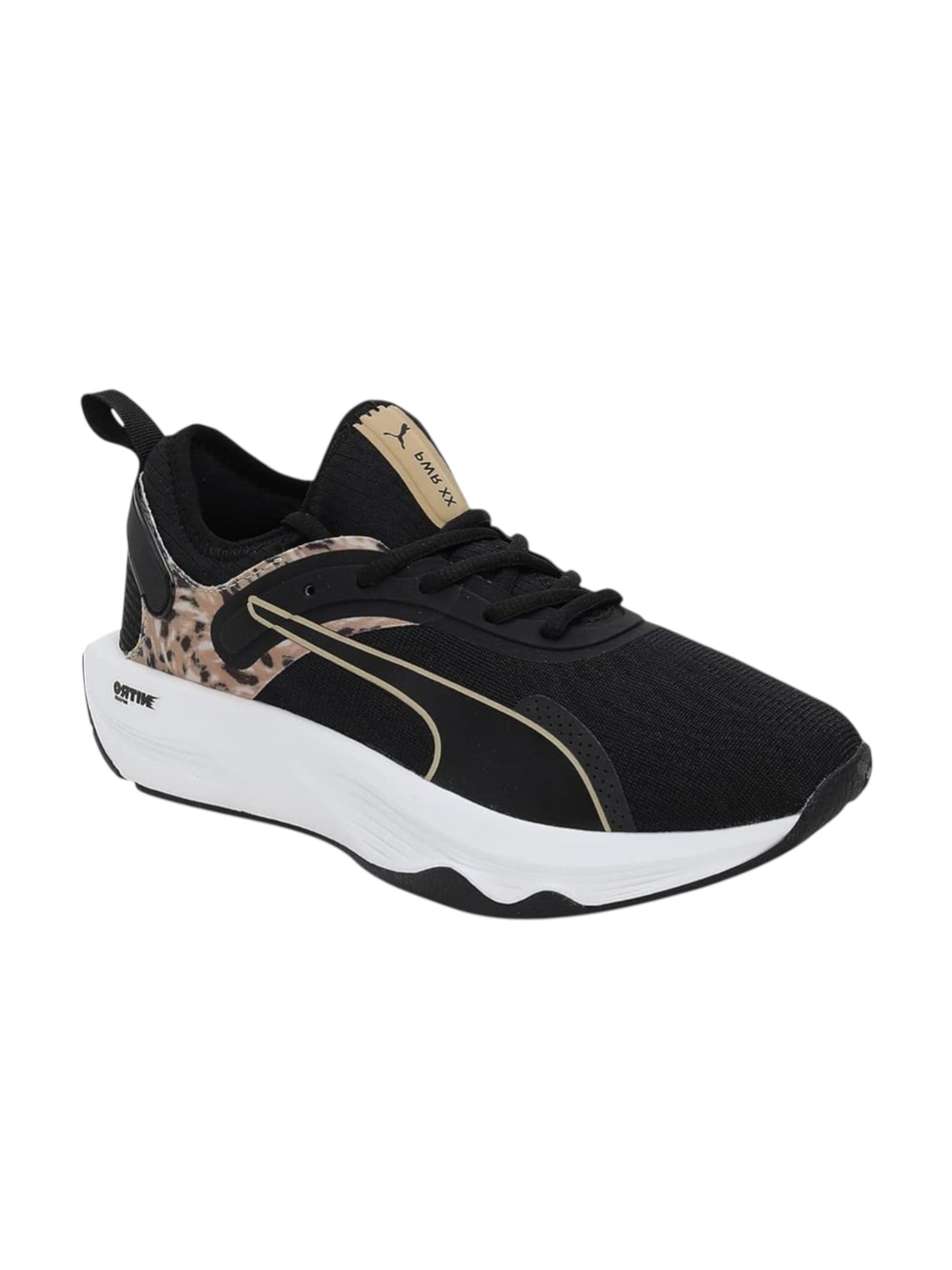 Women's Colorblocked Shoes,Black