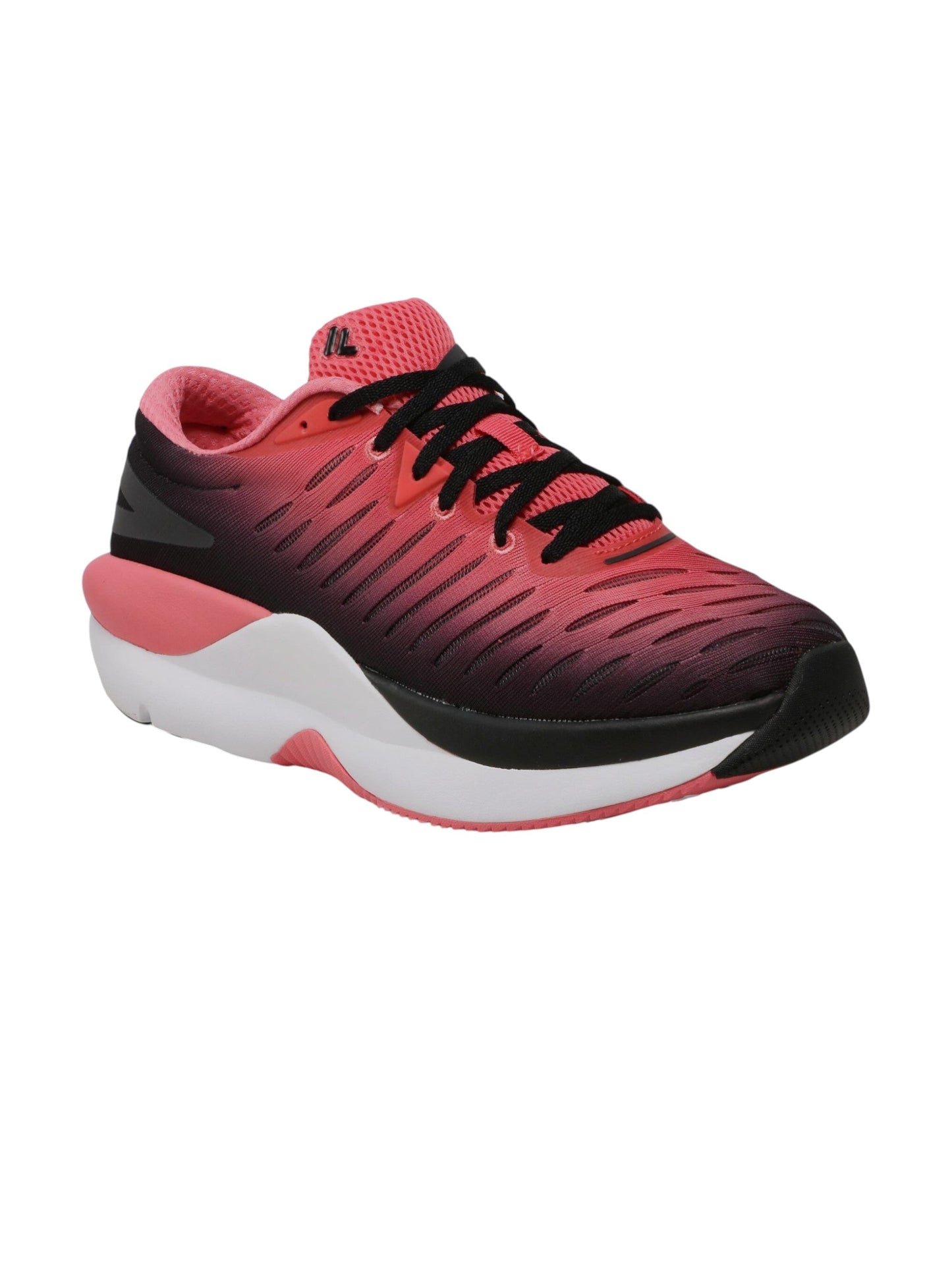 Women's Ombre Running Shoes,Coral/Black