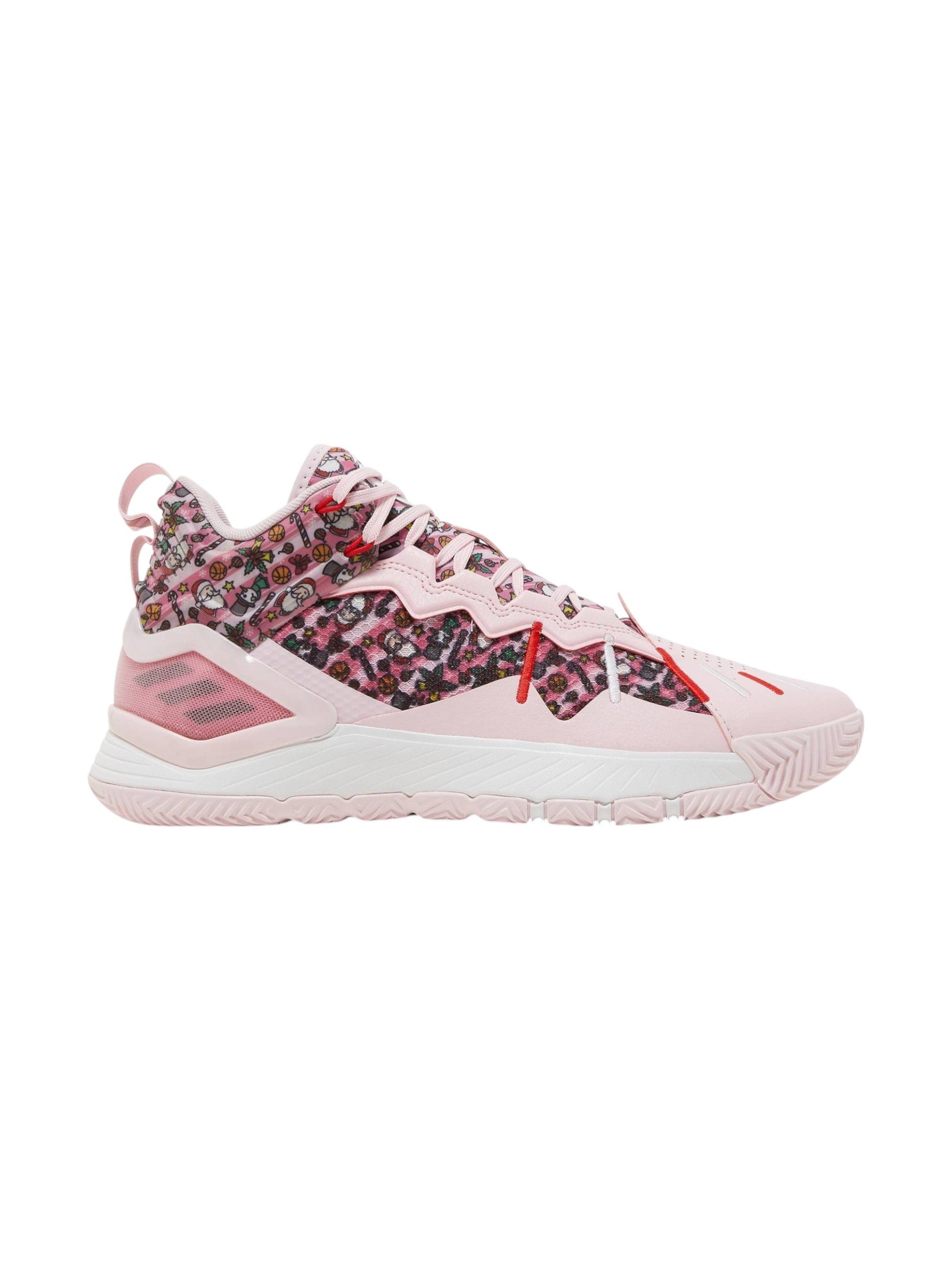 Women's Printed High Top Shoes,Pink