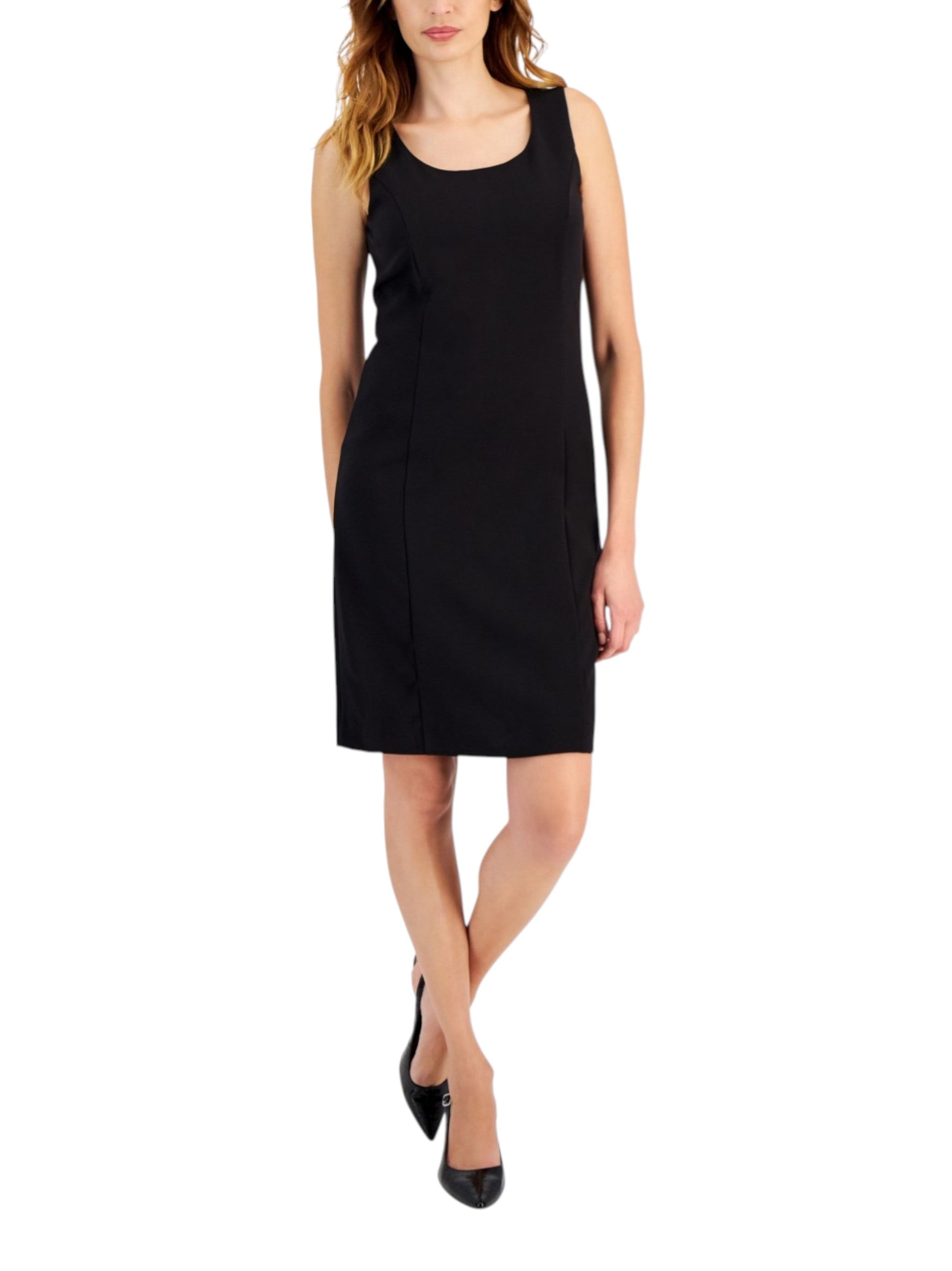 Women's Plain Dress,Black