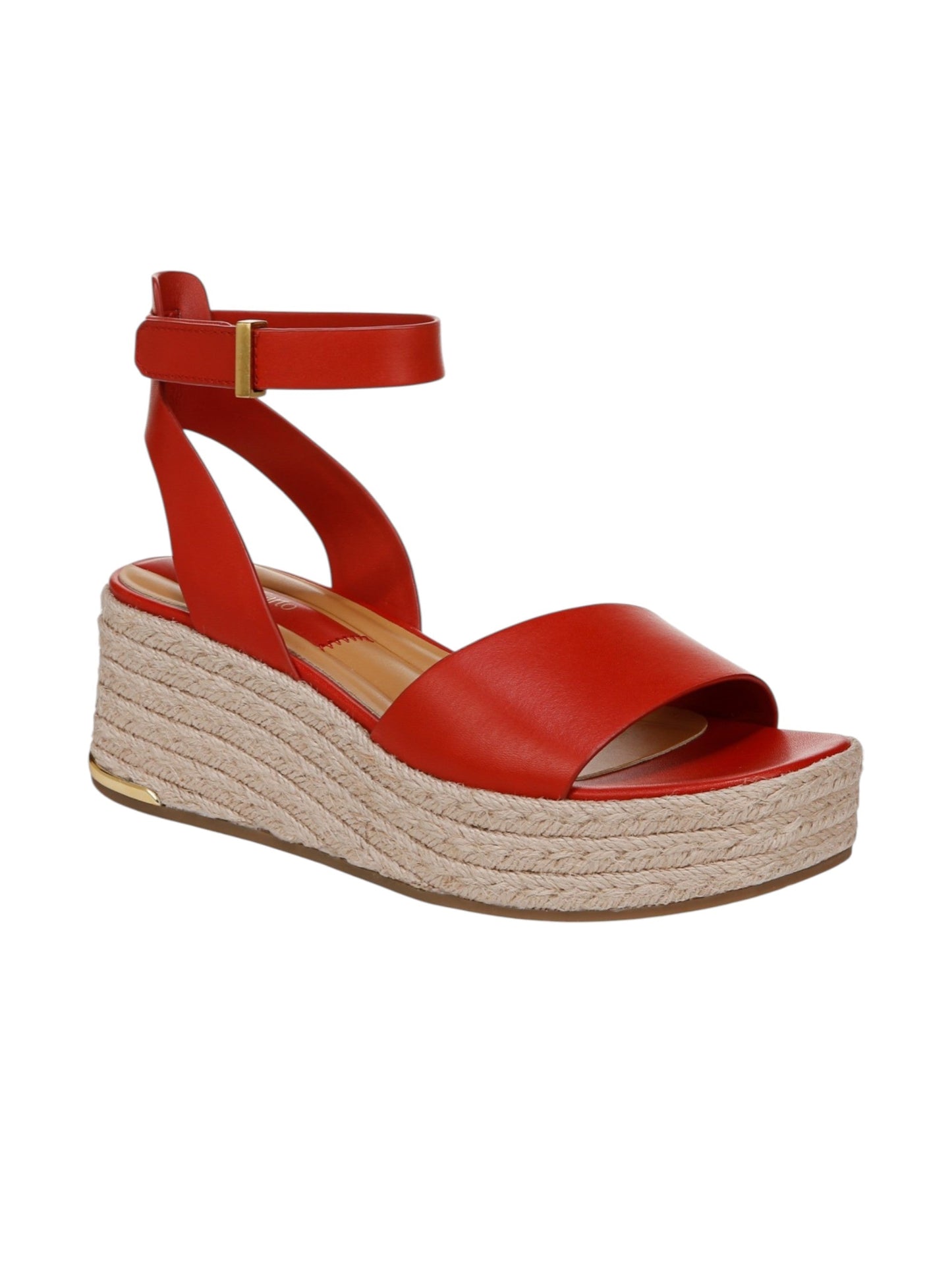 Women's Braided Heels Sandals,Red