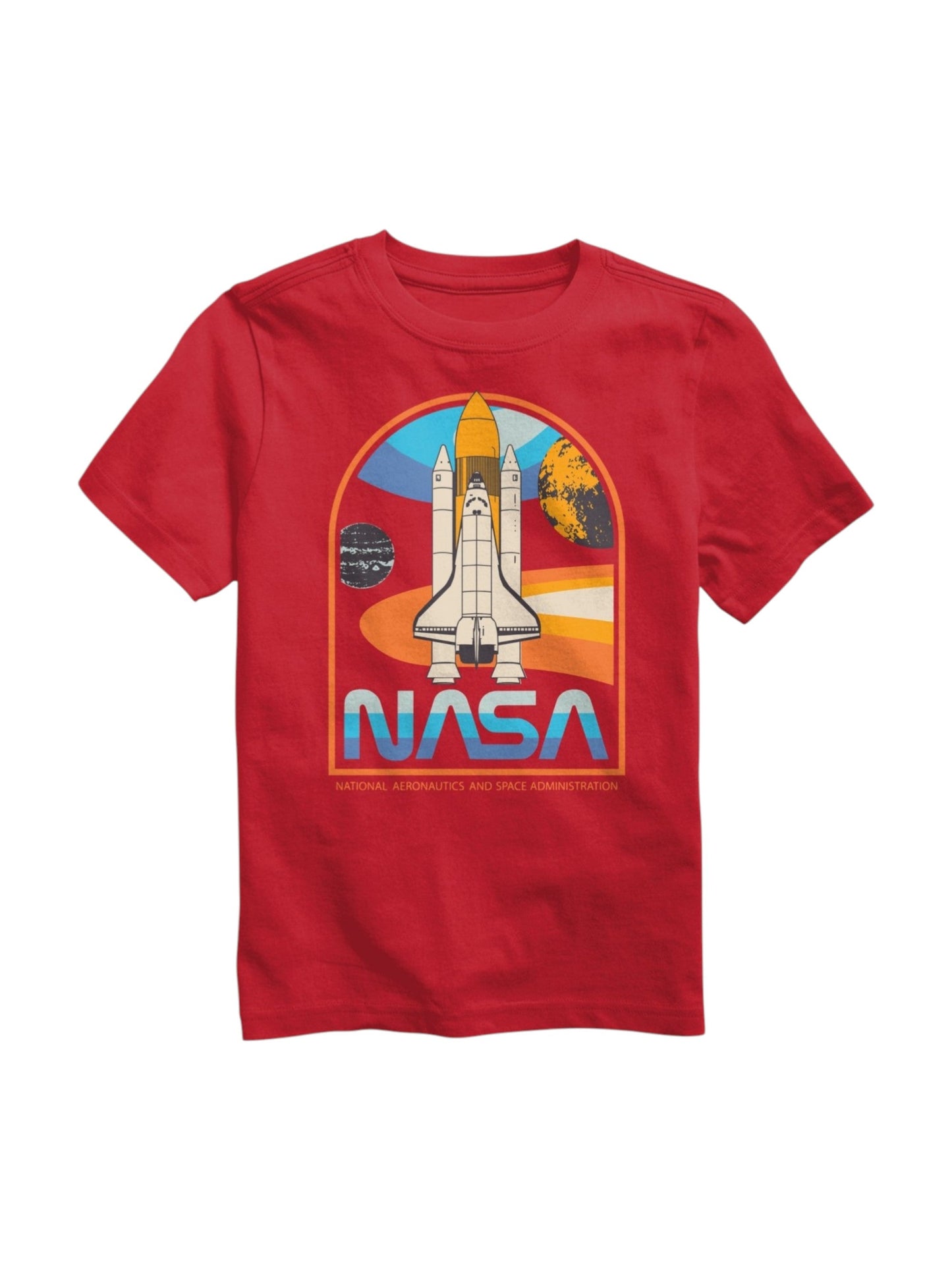 Men's Printed Top,Red