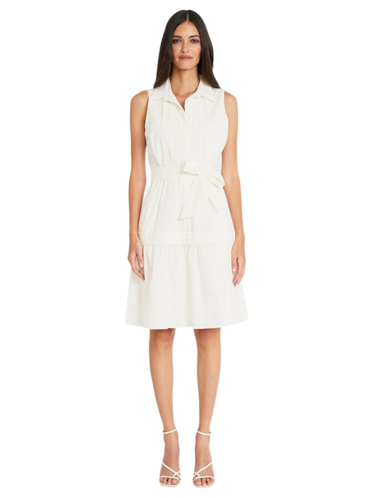 Women's Plain Dress,White