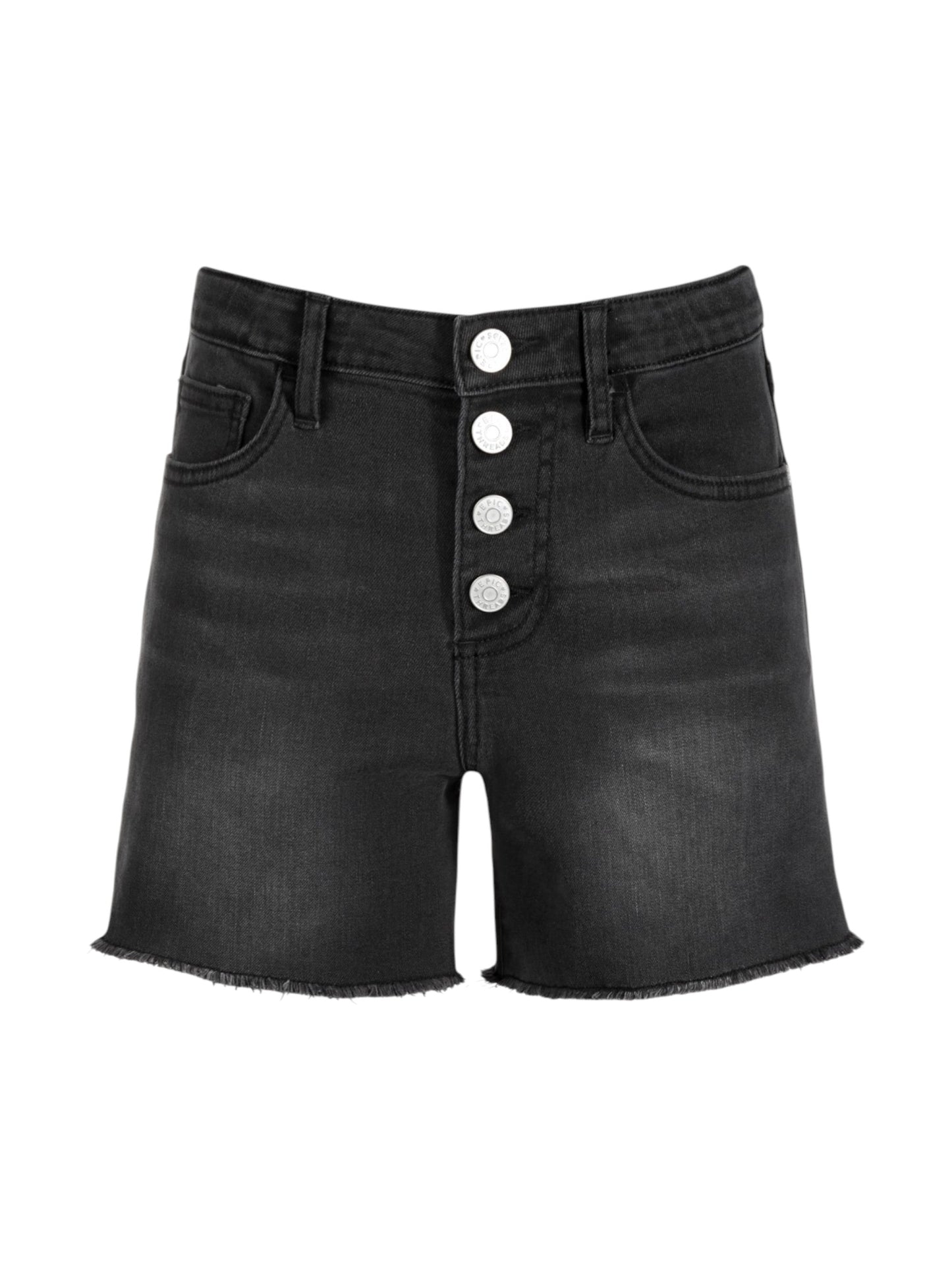 Kids Girl's Plain Short,Black