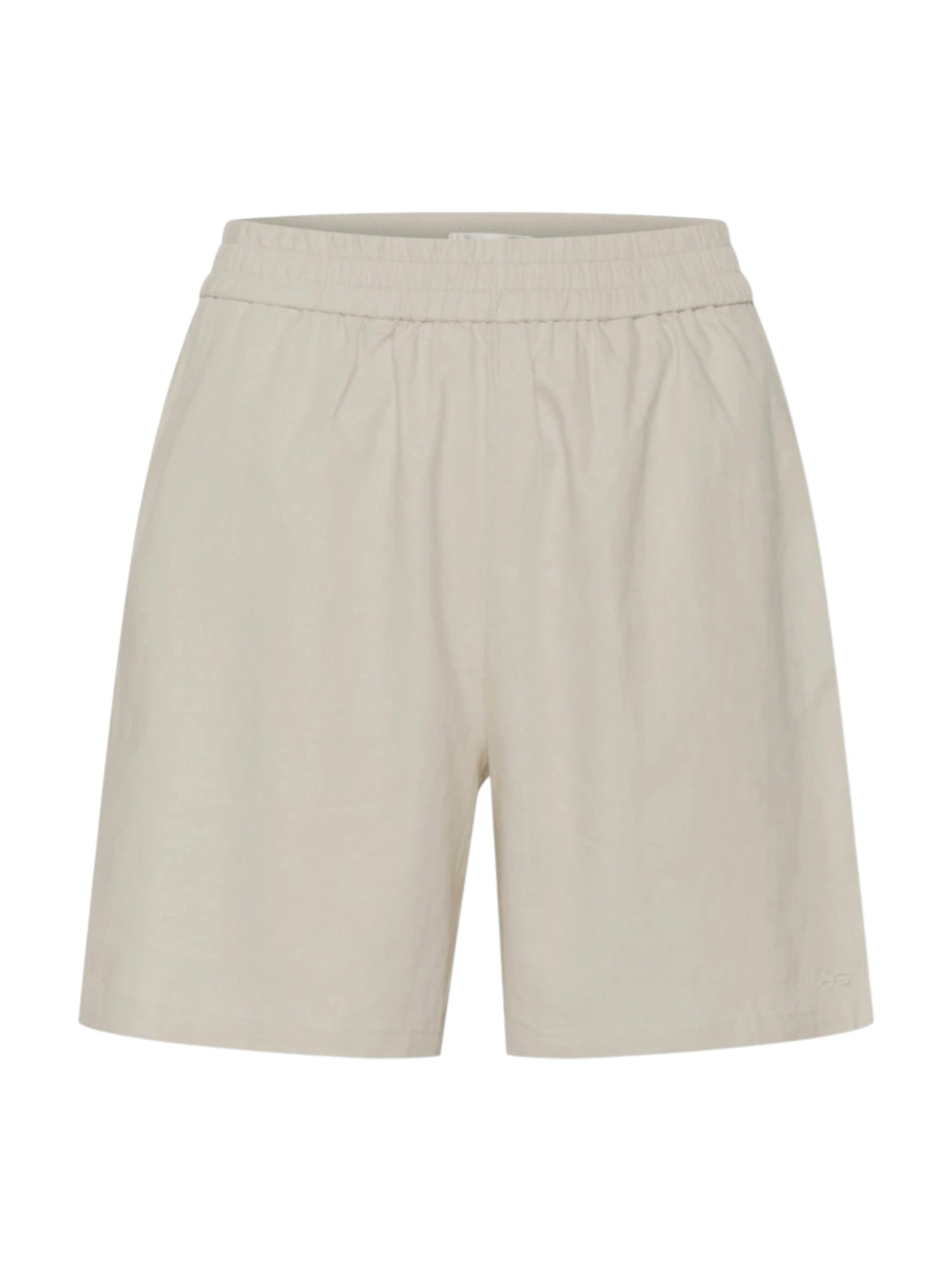 Women's Plain Short,Light Beige