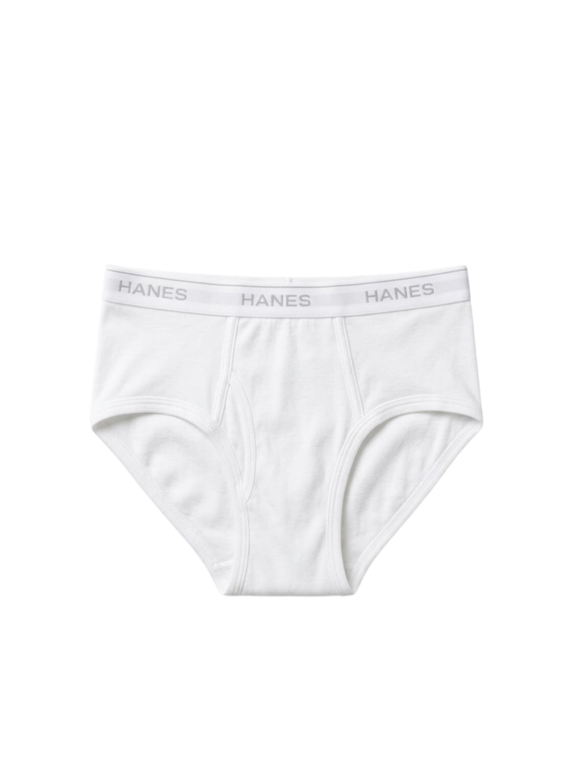 Men's Plain Briefs,White