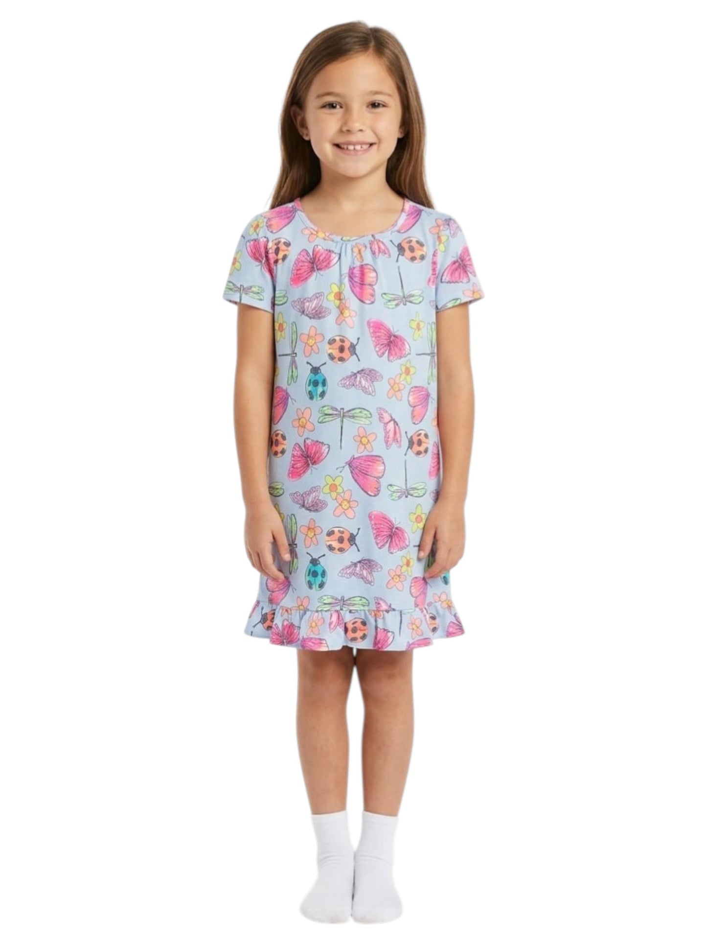 Kids Girl's Printed Sleepwear Robe,Multi