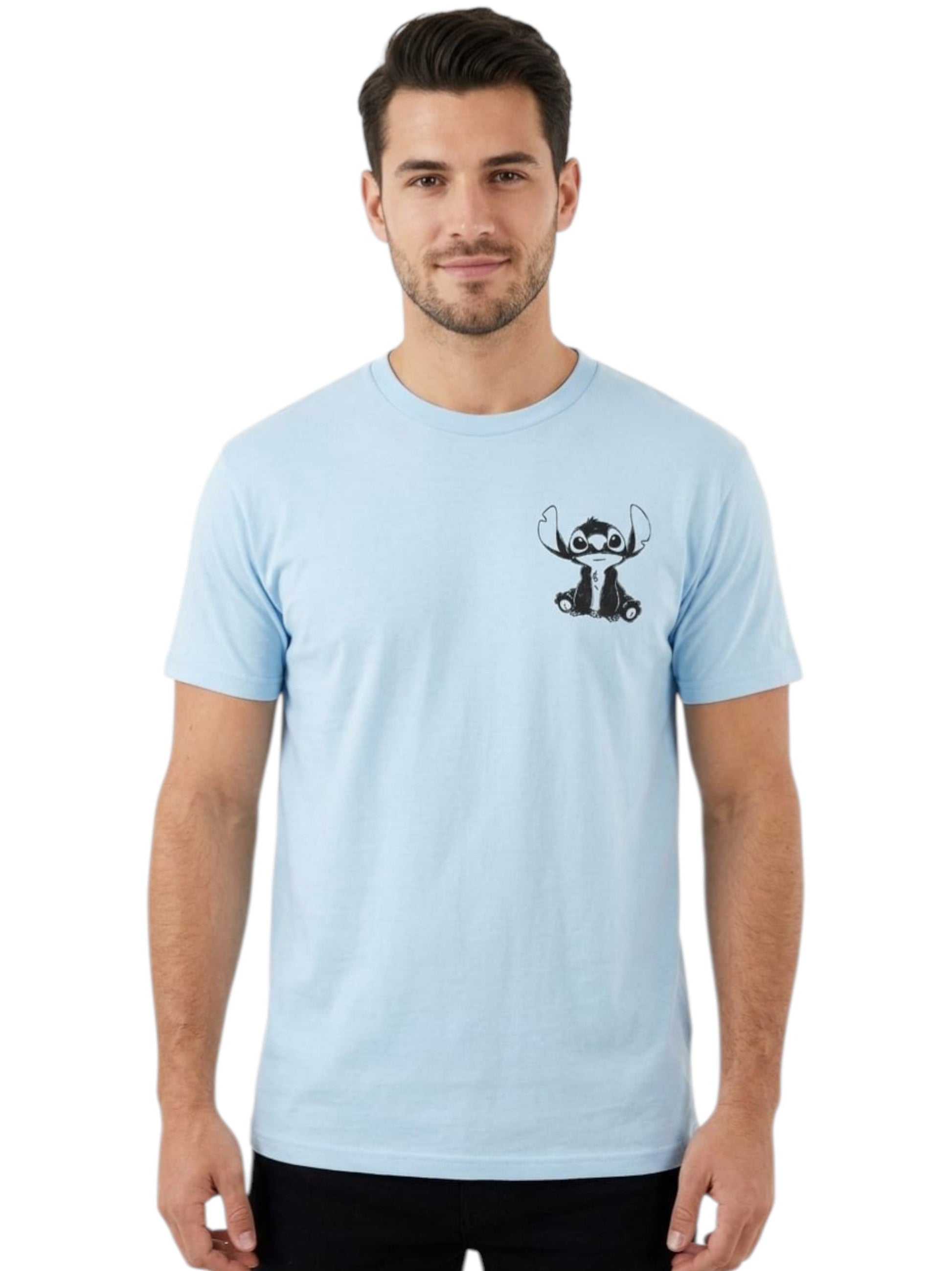 Men's Printed Top,Blue
