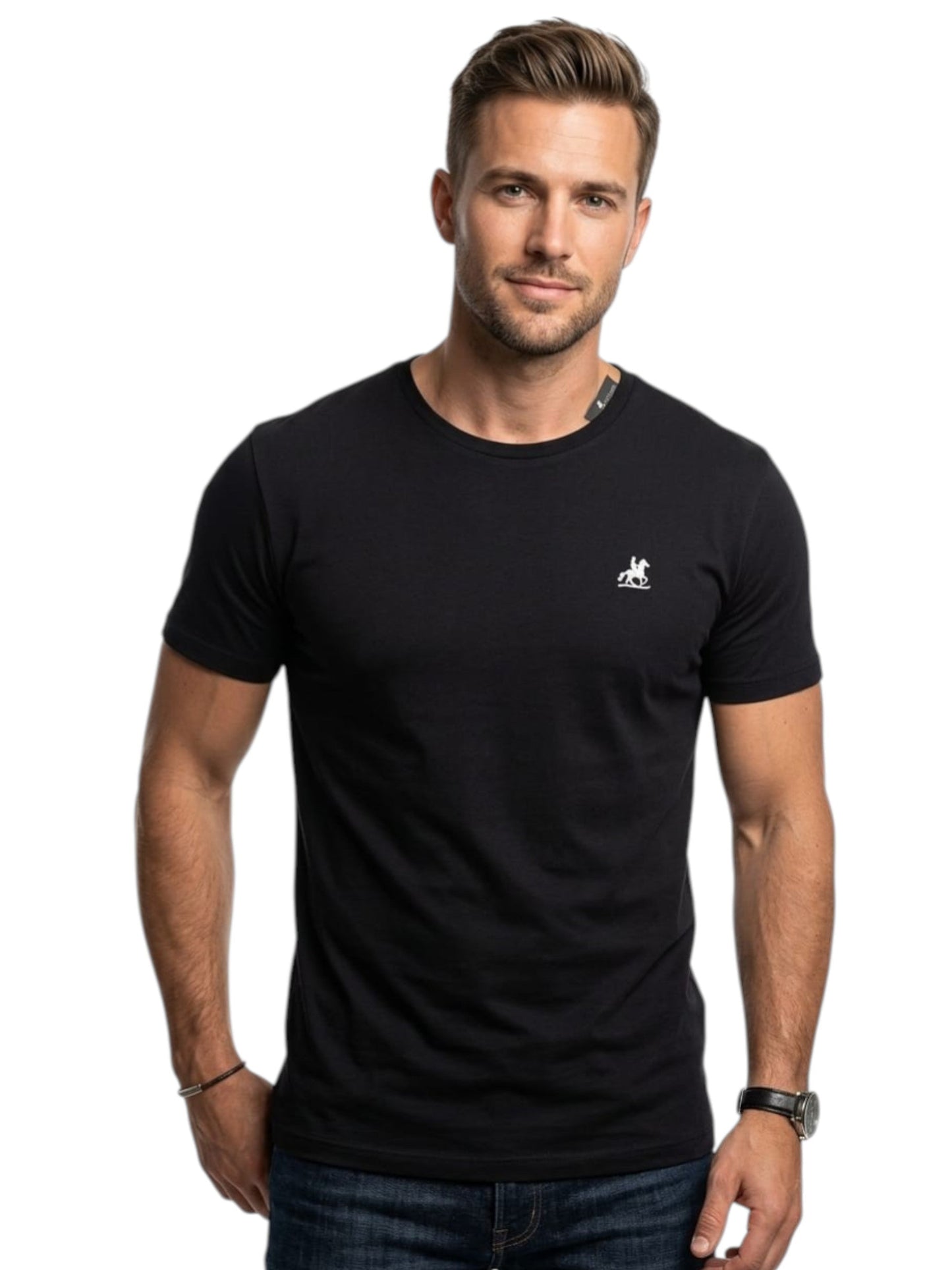 Men's Plain Top,Black