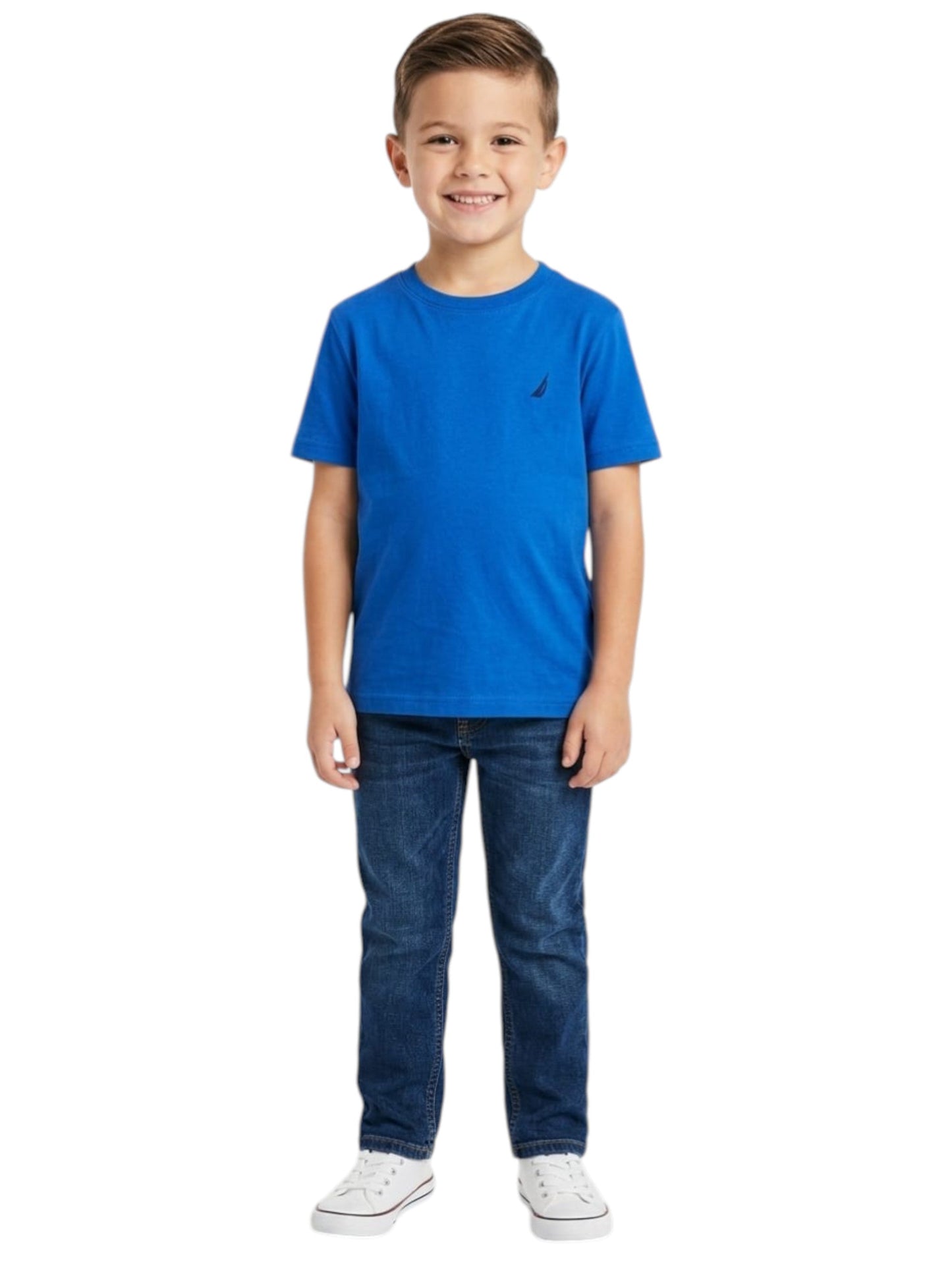 Kids Boy's Plain Top,Blue