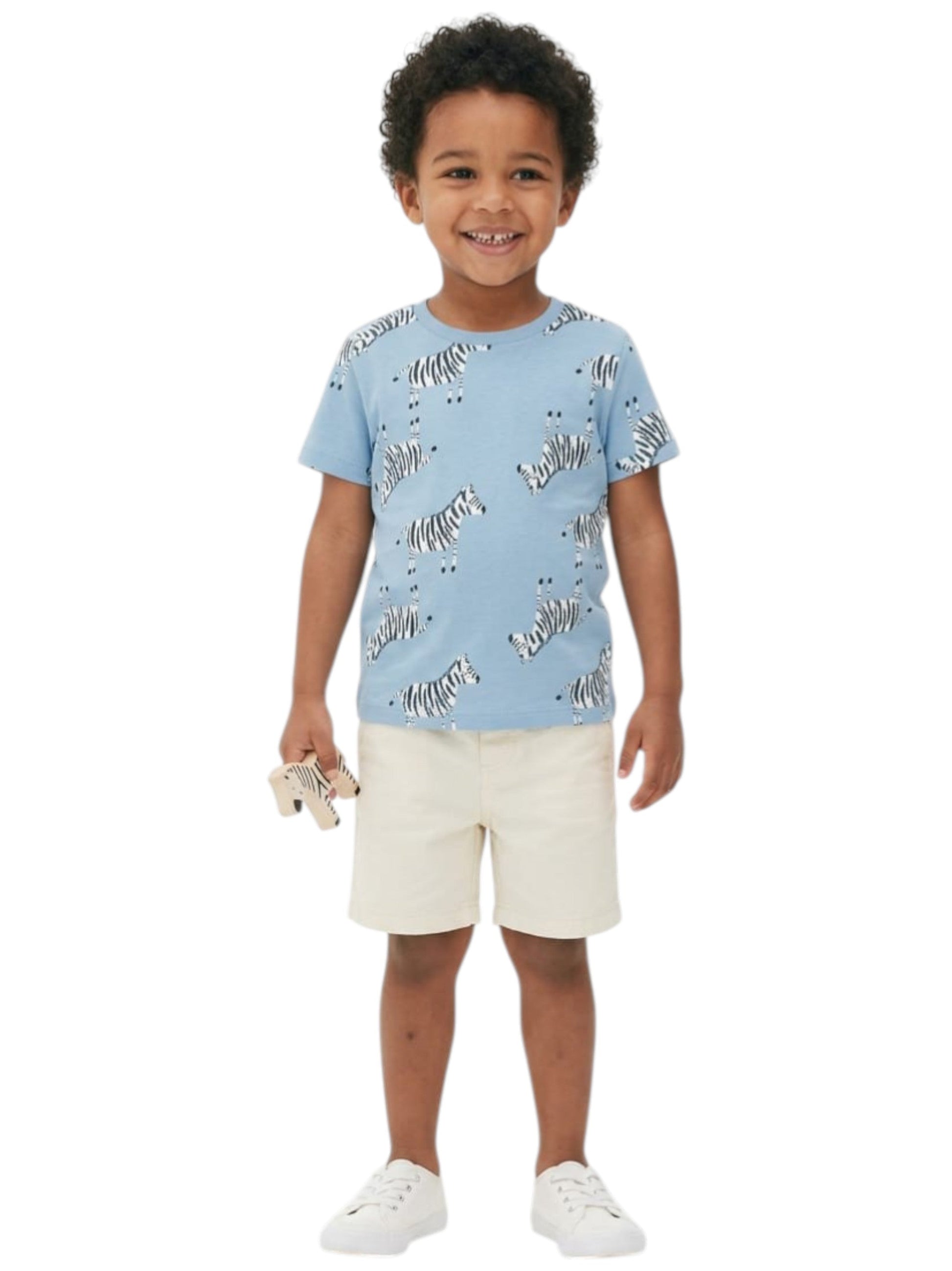 Kids Boy's Printed Top,Blue