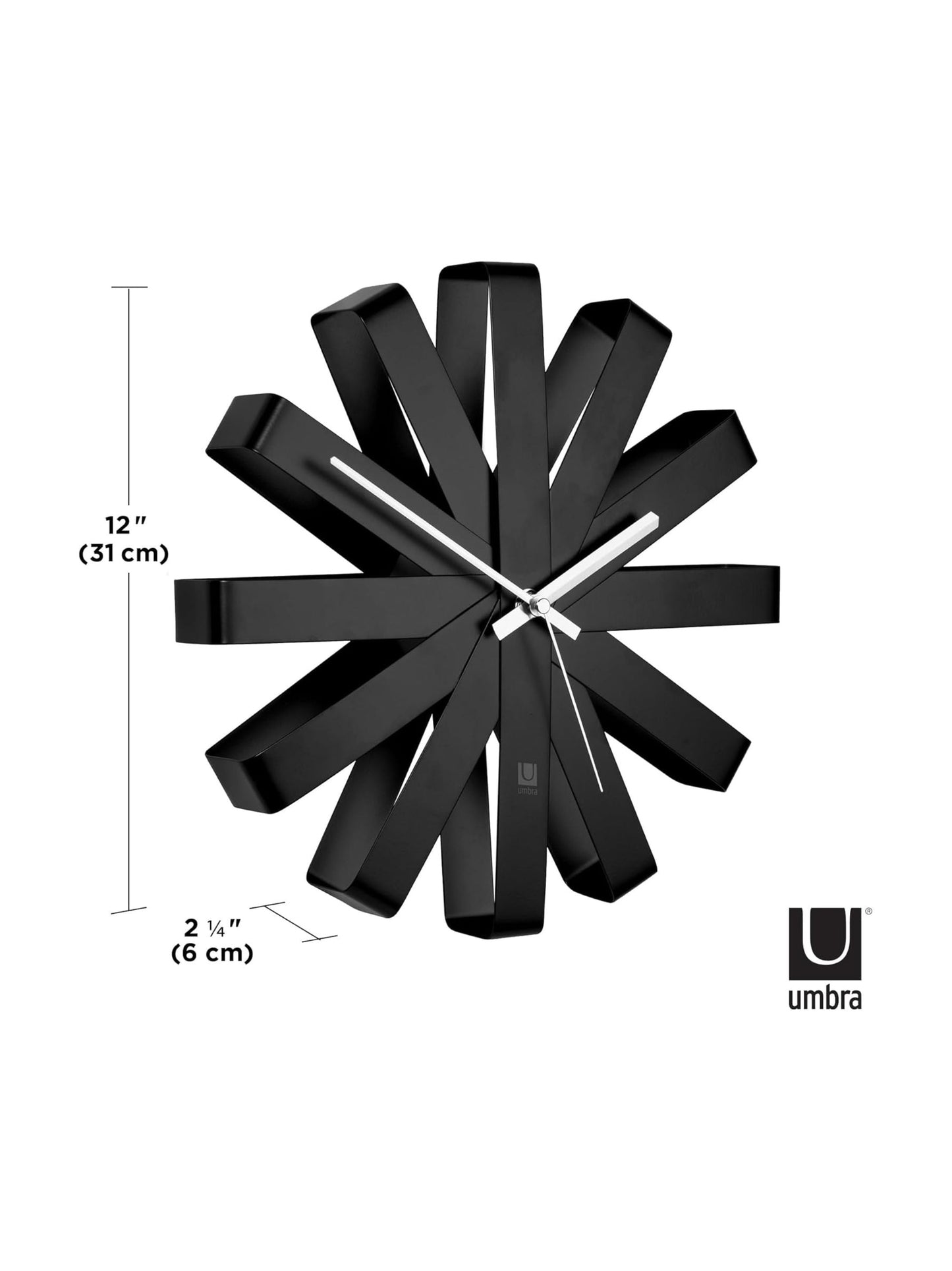 Ribbon Wall Clock